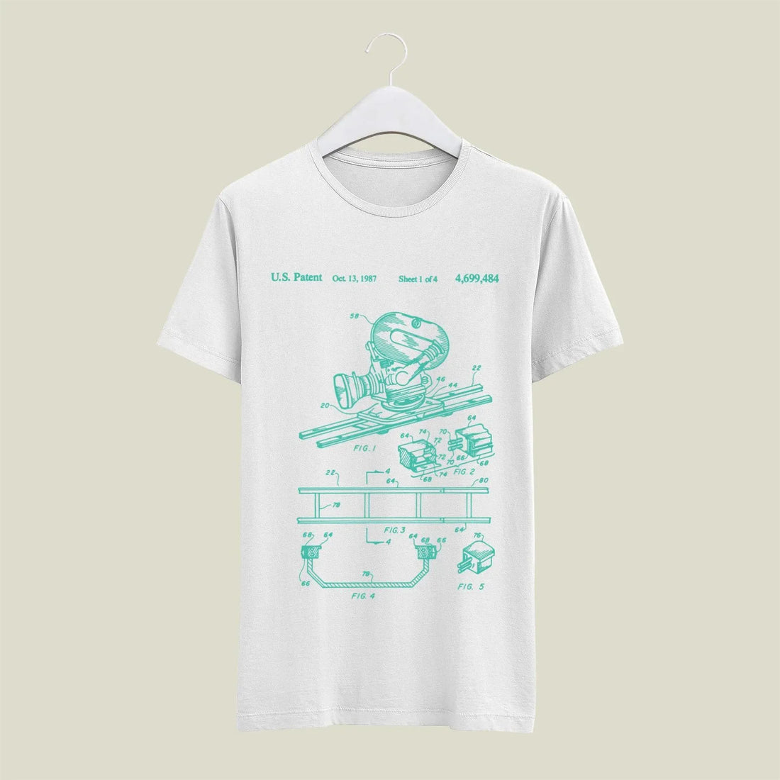 Camera Patent T-Shirt T-CMP2 Desichalchitra