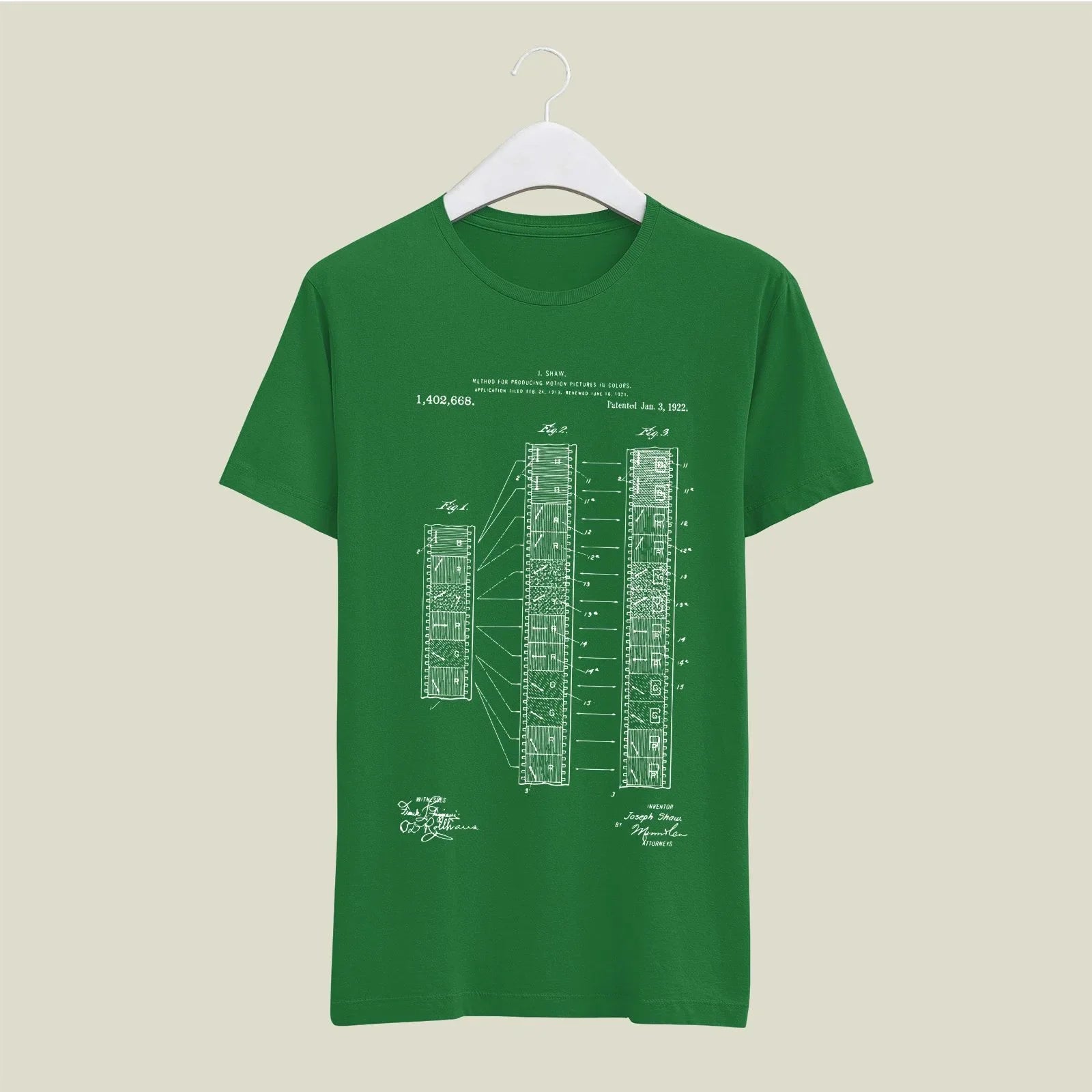 Camera Patent T-Shirt T-CMP93 Desichalchitra