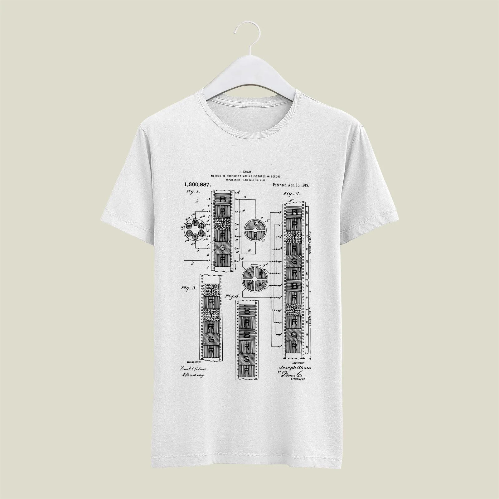Camera Patent T-Shirt T-CMP56 Desichalchitra