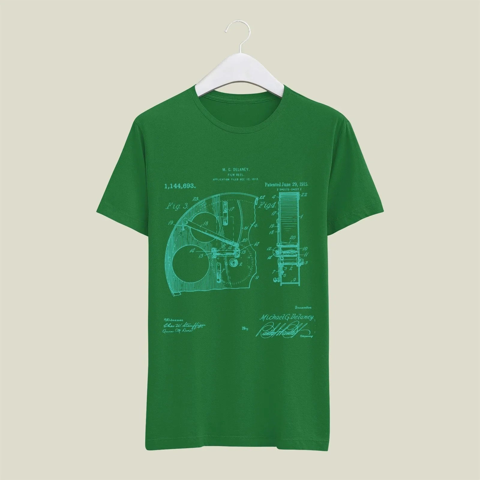 Camera Patent T-Shirt T-CMP47 Desichalchitra