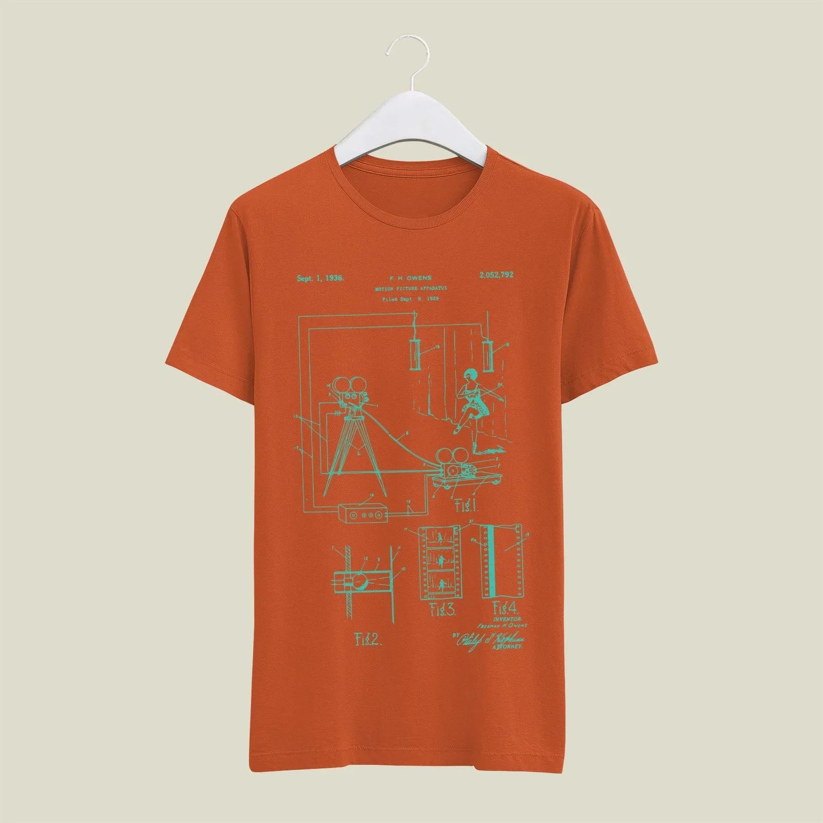 Camera Patent T-Shirt T-CMP62 Desichalchitra