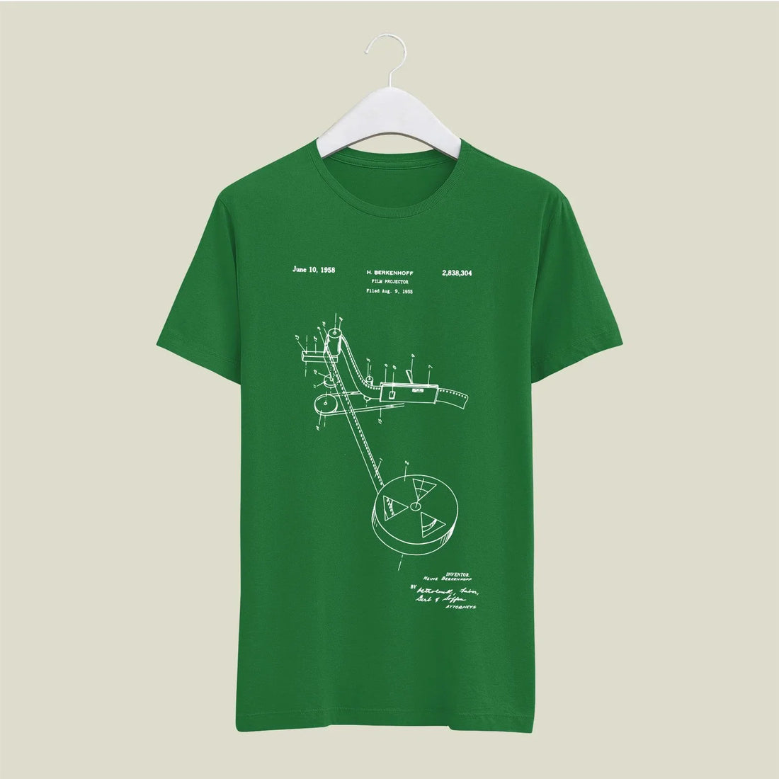 Camera Patent T-Shirt T-CMP137 Desichalchitra