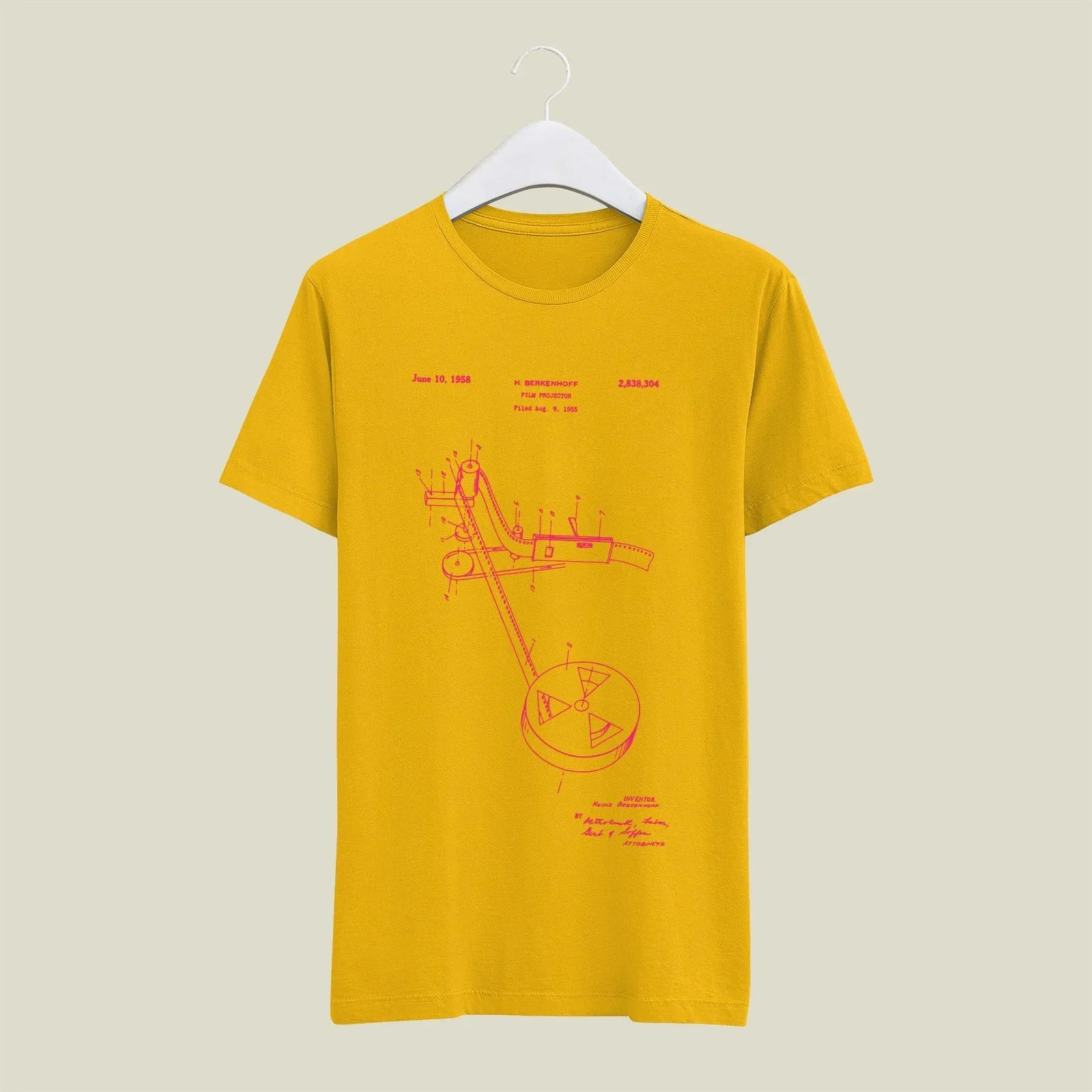 Camera Patent T-Shirt T-CMP9 Desichalchitra