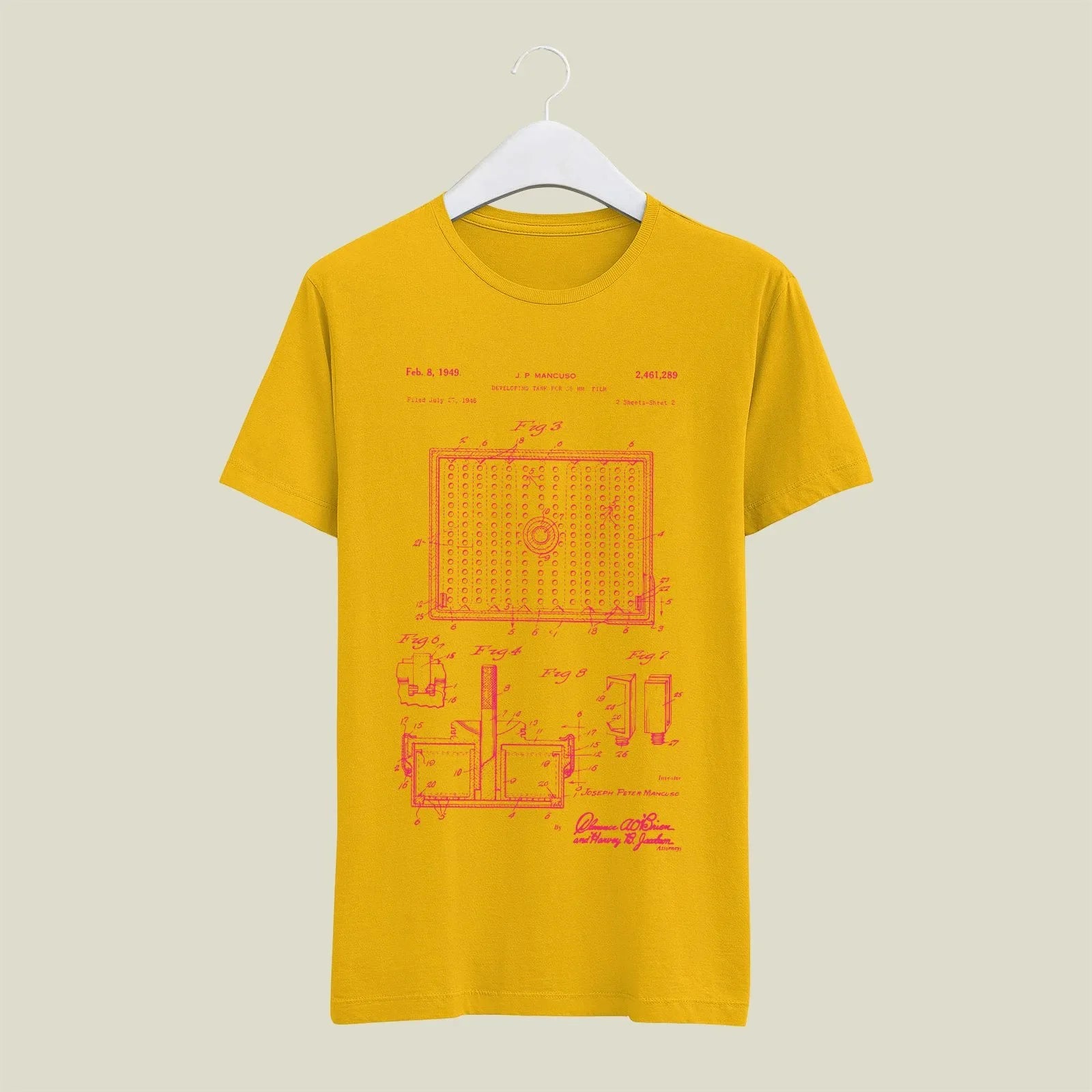 Camera Patent T-Shirt T-CMP31 Desichalchitra