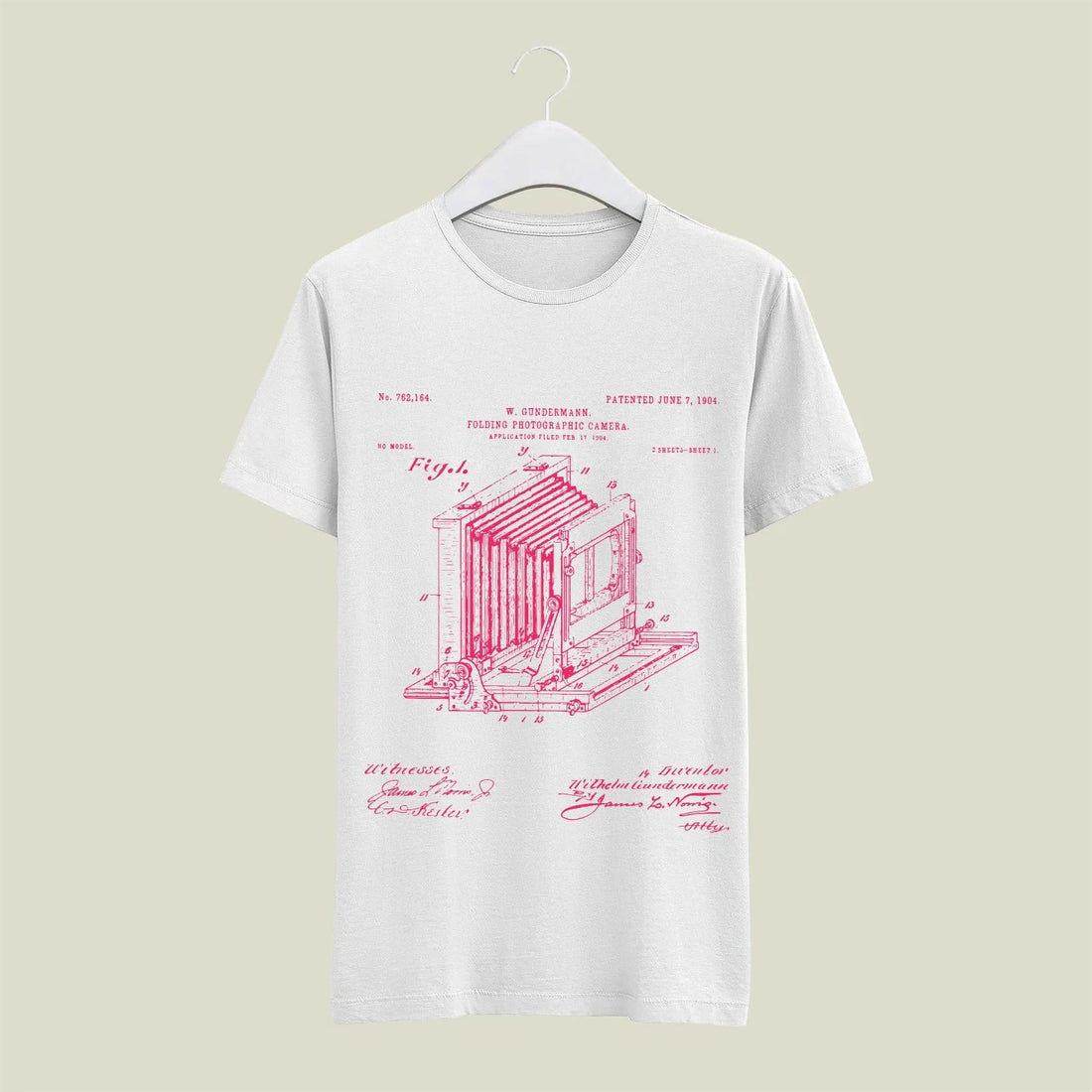Camera Patent T-Shirt T-CMP43 Desichalchitra
