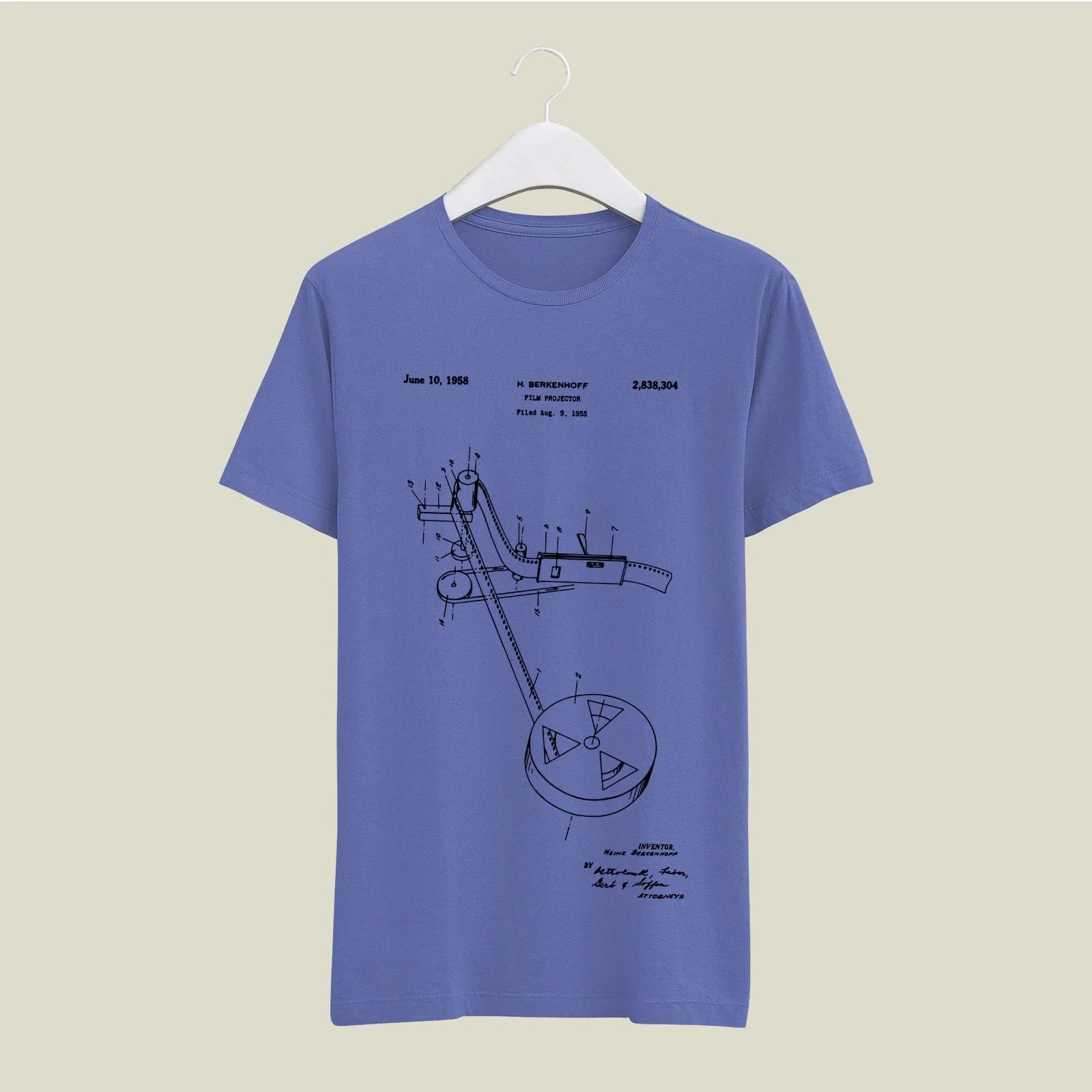 Camera Patent T-Shirt T-CMP128 Desichalchitra
