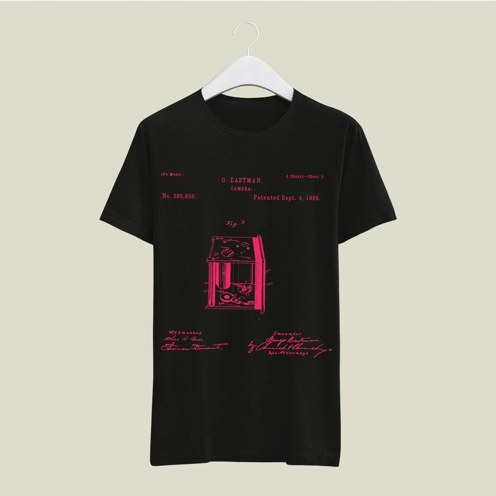 Camera Patent T-Shirt T-CMP143 Desichalchitra