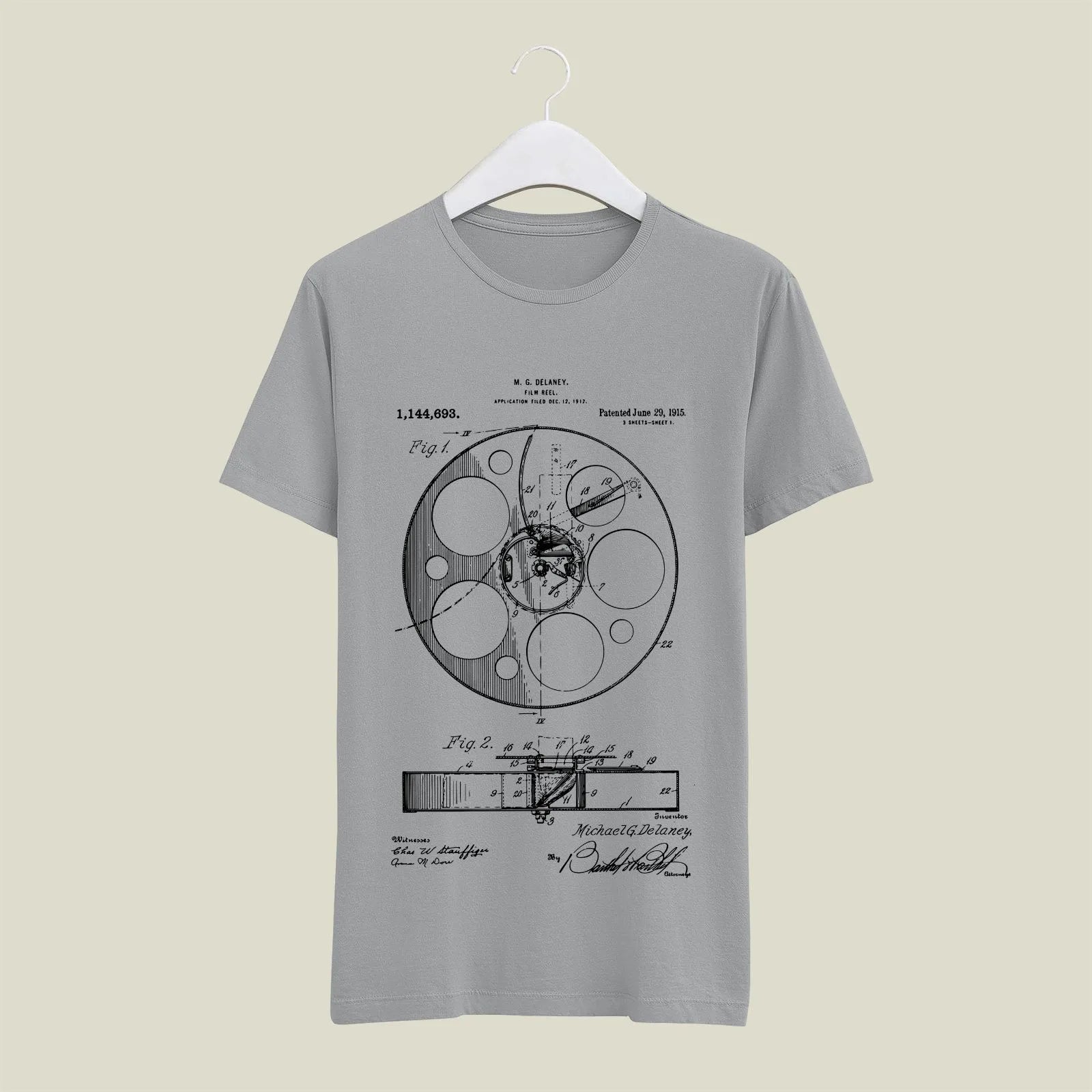 Camera Patent T-Shirt T-CMP77 Desichalchitra