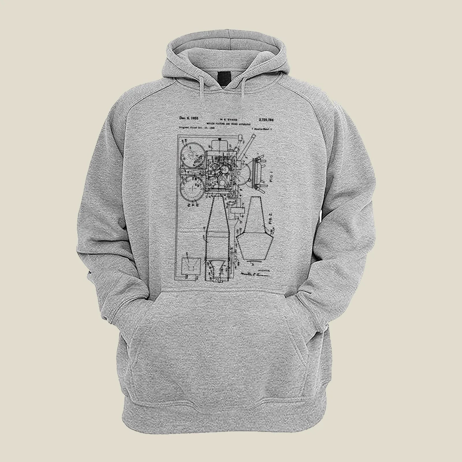Camera Patent Hoodie H-CMP67 Desichalchitra