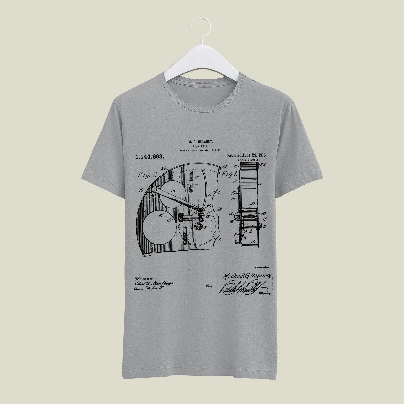 Camera Patent T-Shirt T-CMP89 Desichalchitra