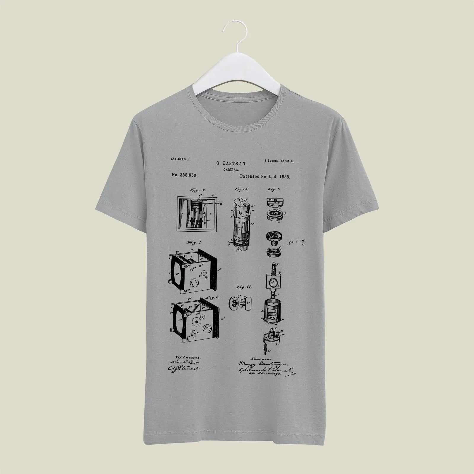Camera Patent T-Shirt T-CMP91 Desichalchitra
