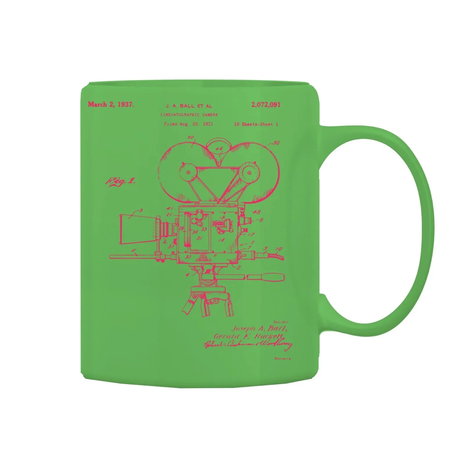 Camera Patent Mug M-CMP187 Desichalchitra