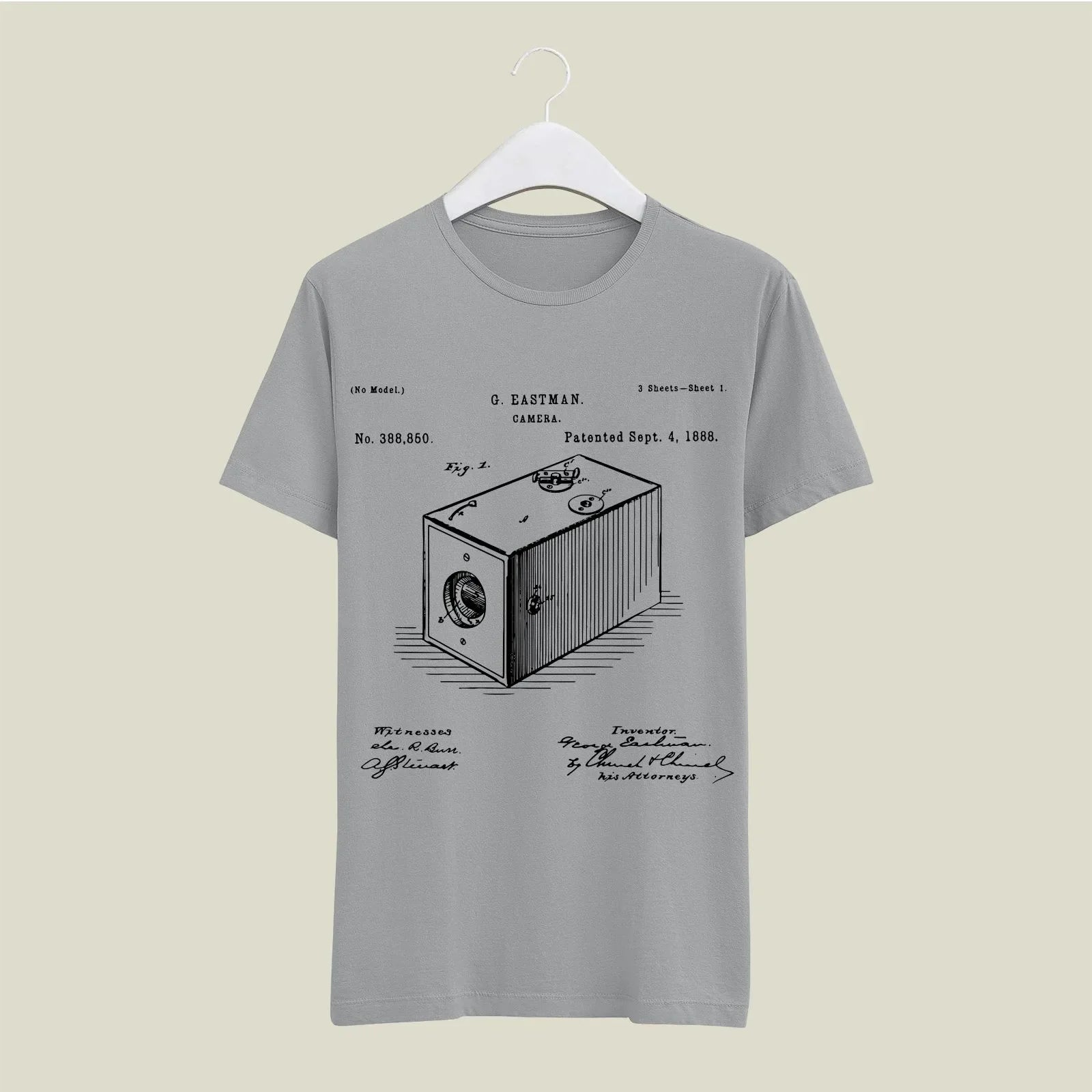 Camera Patent T-Shirt T-CMP99 Desichalchitra
