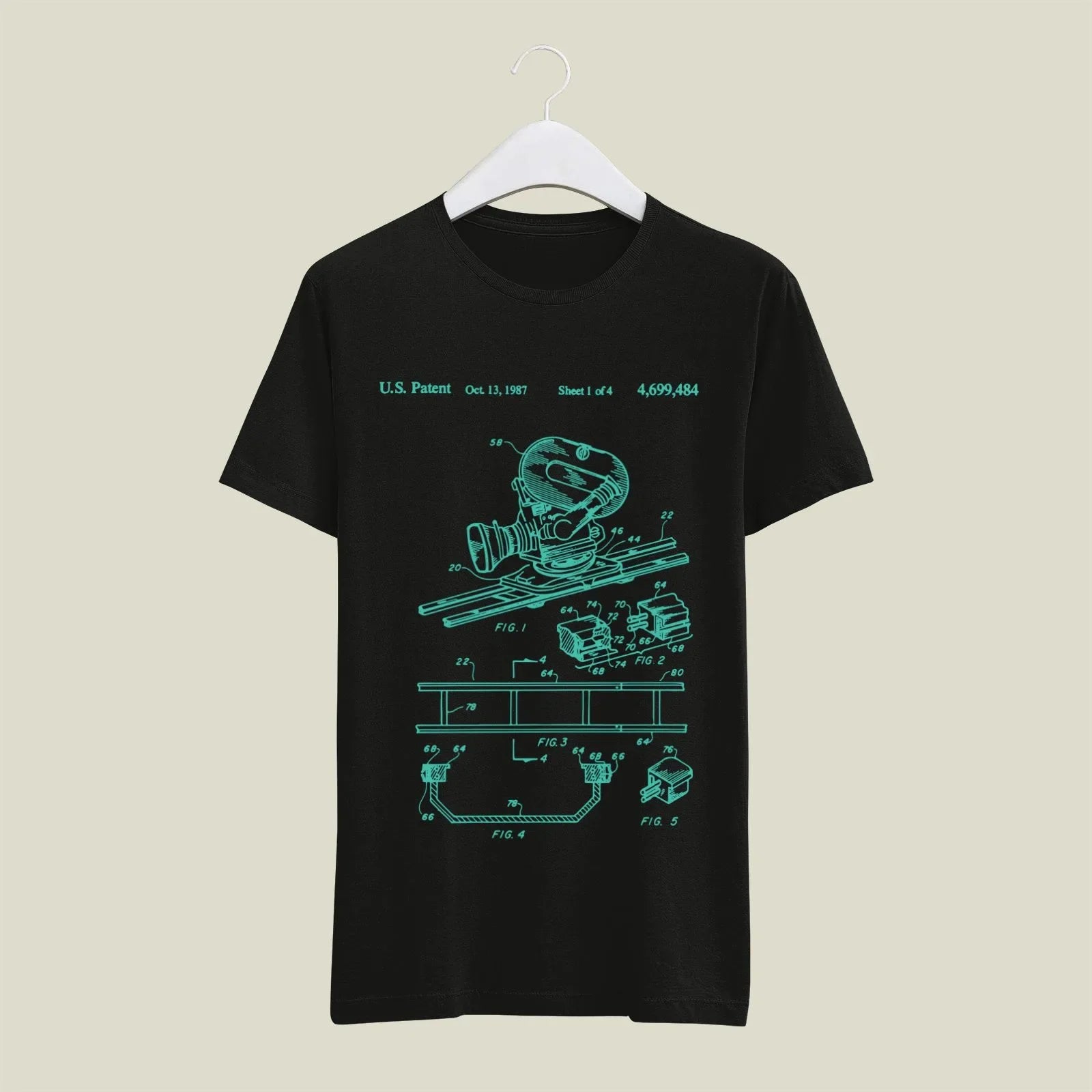 Camera Patent T-Shirt T-CMP2 Desichalchitra