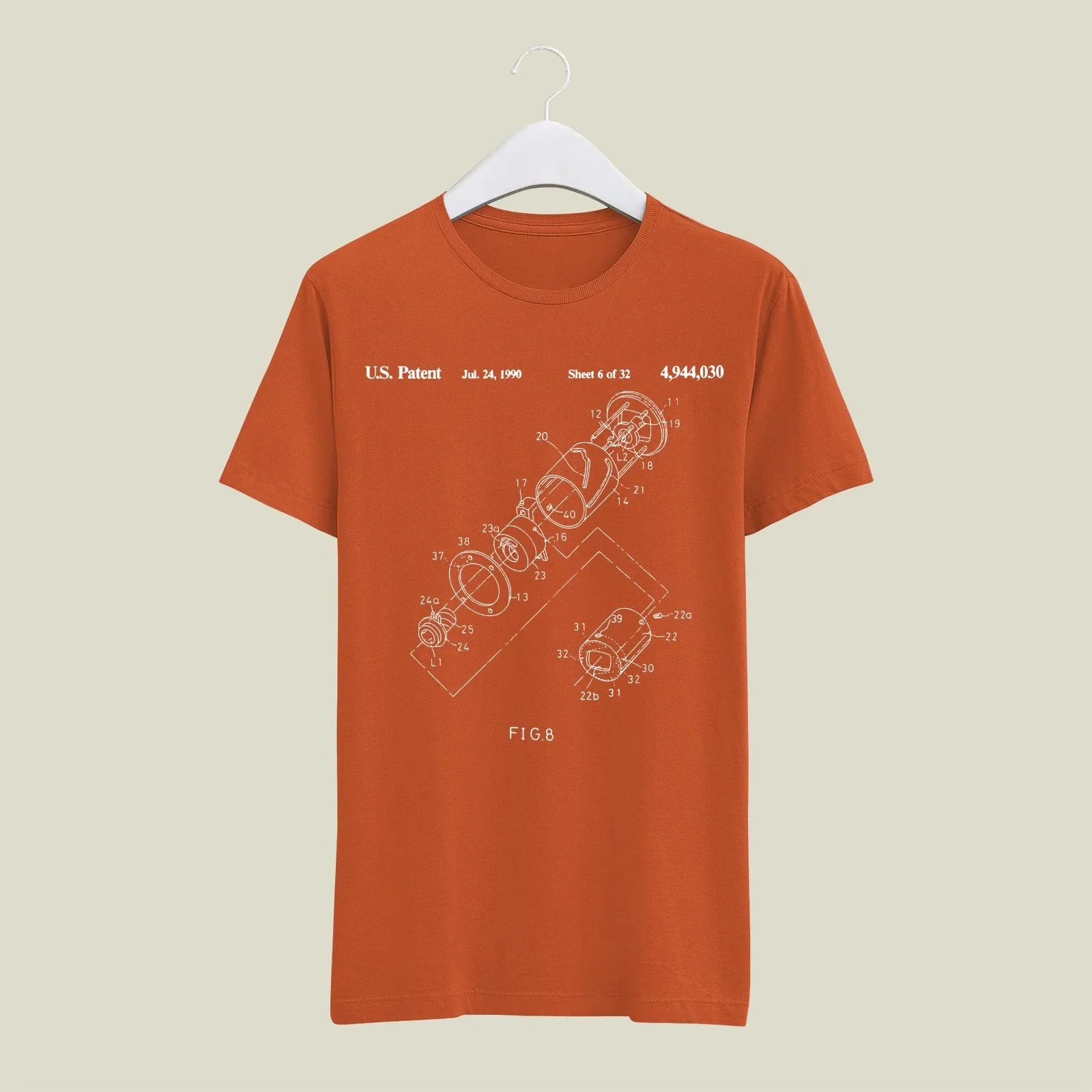 Camera Patent T-Shirt T-CMP76 Desichalchitra