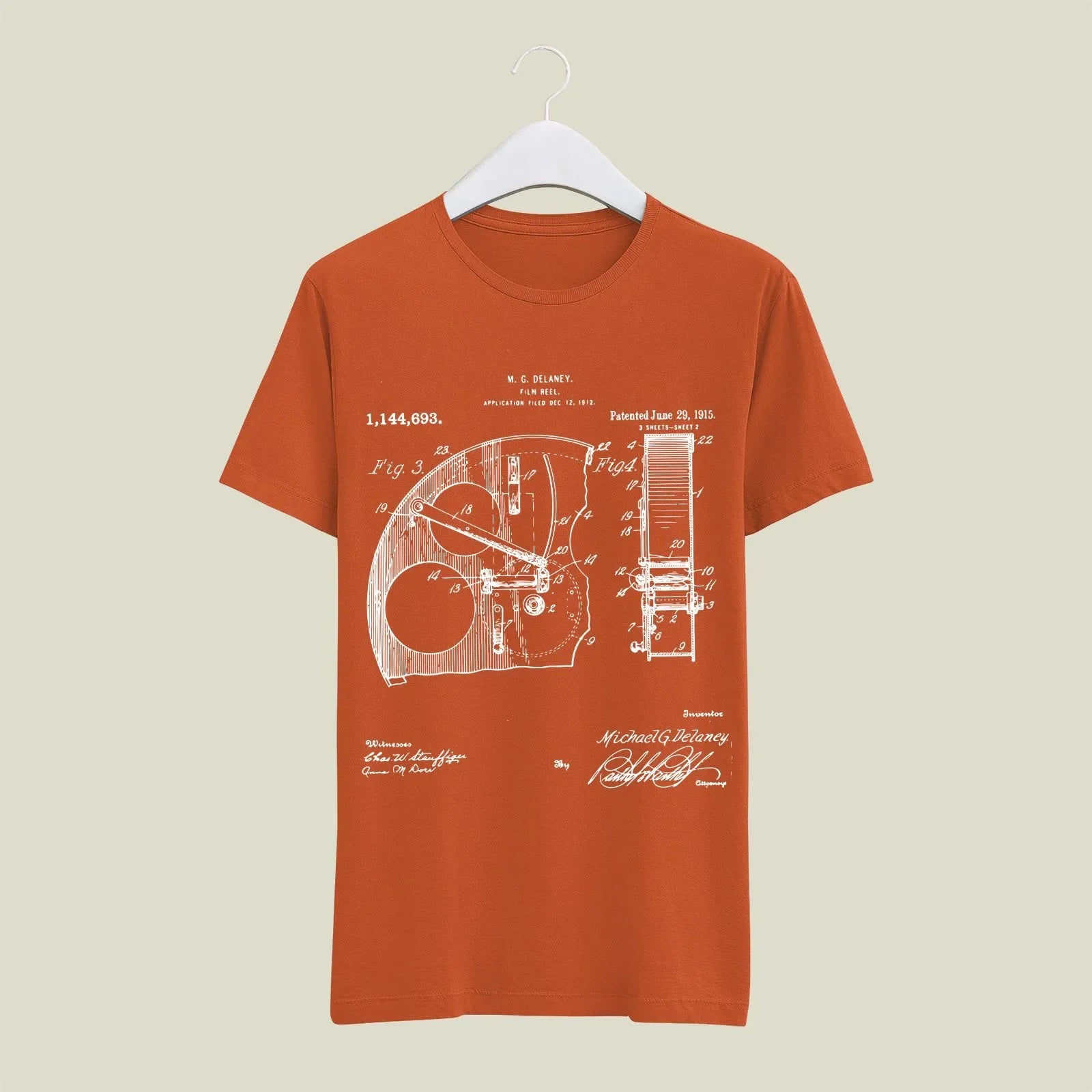 Camera Patent T-Shirt T-CMP78 Desichalchitra