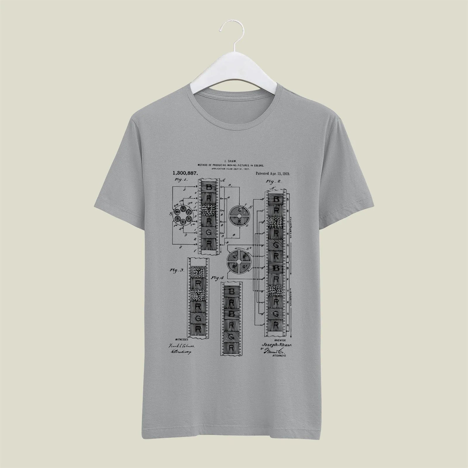 Camera Patent T-Shirt T-CMP56 Desichalchitra