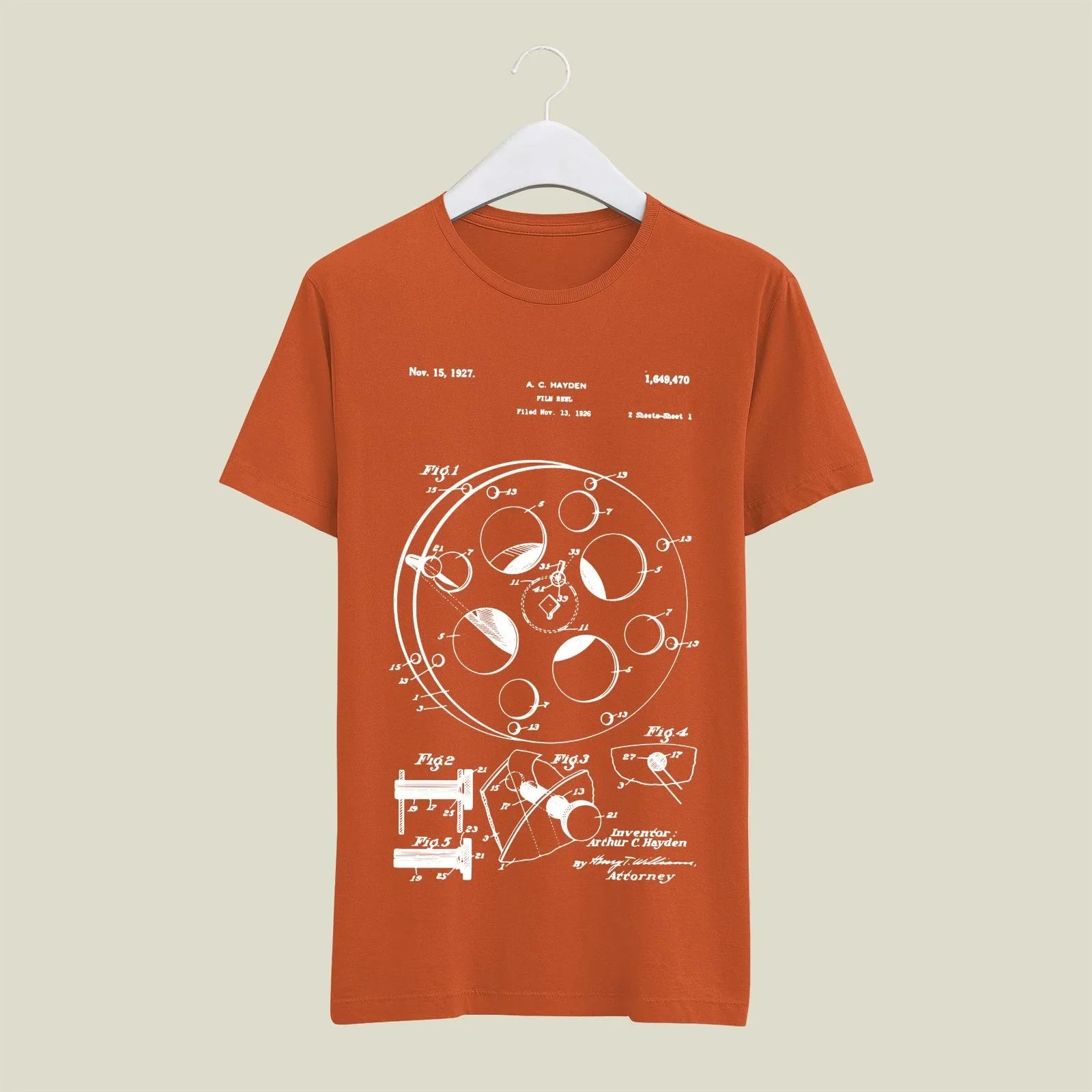 Camera Patent T-Shirt T-CMP90 Desichalchitra