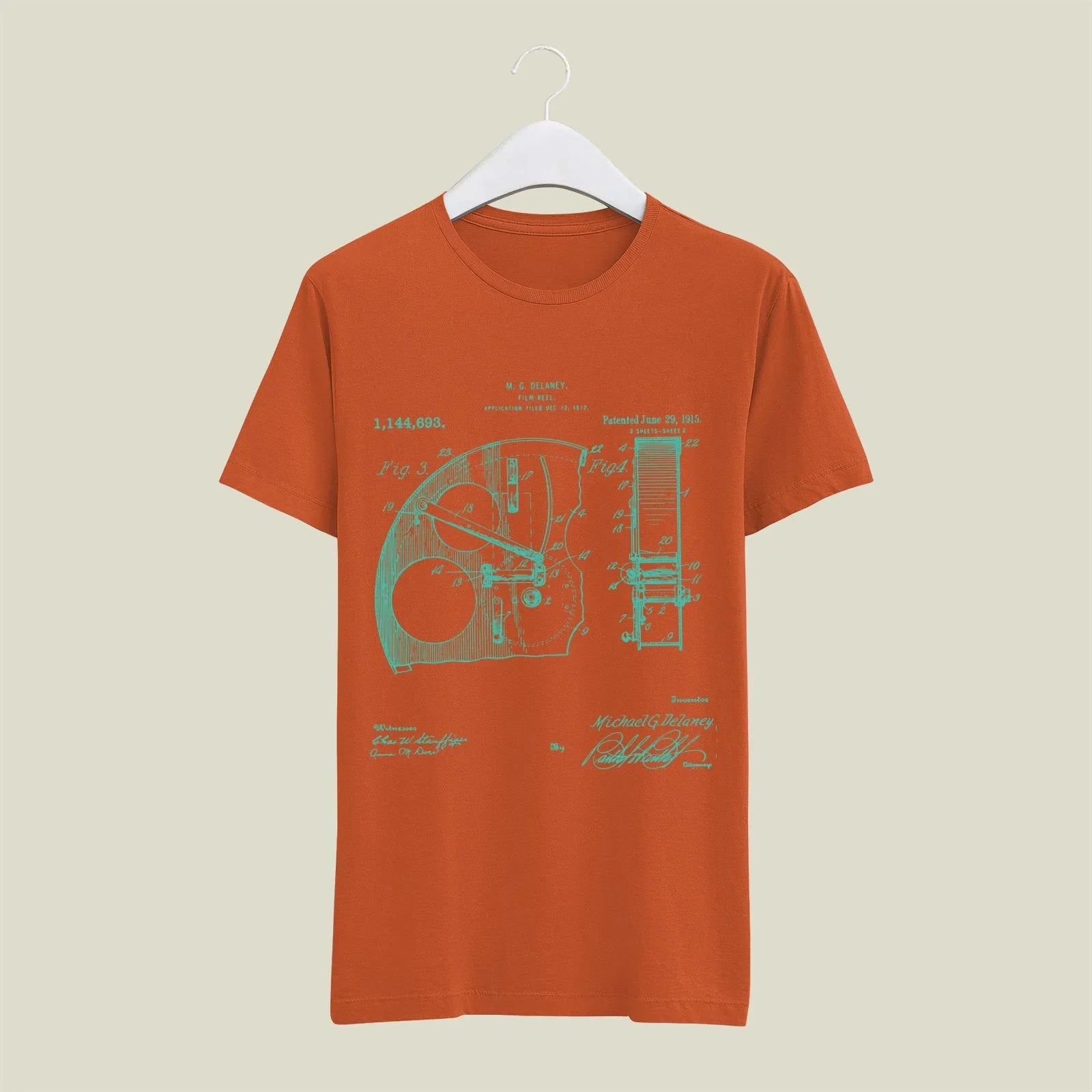 Camera Patent T-Shirt T-CMP47 Desichalchitra