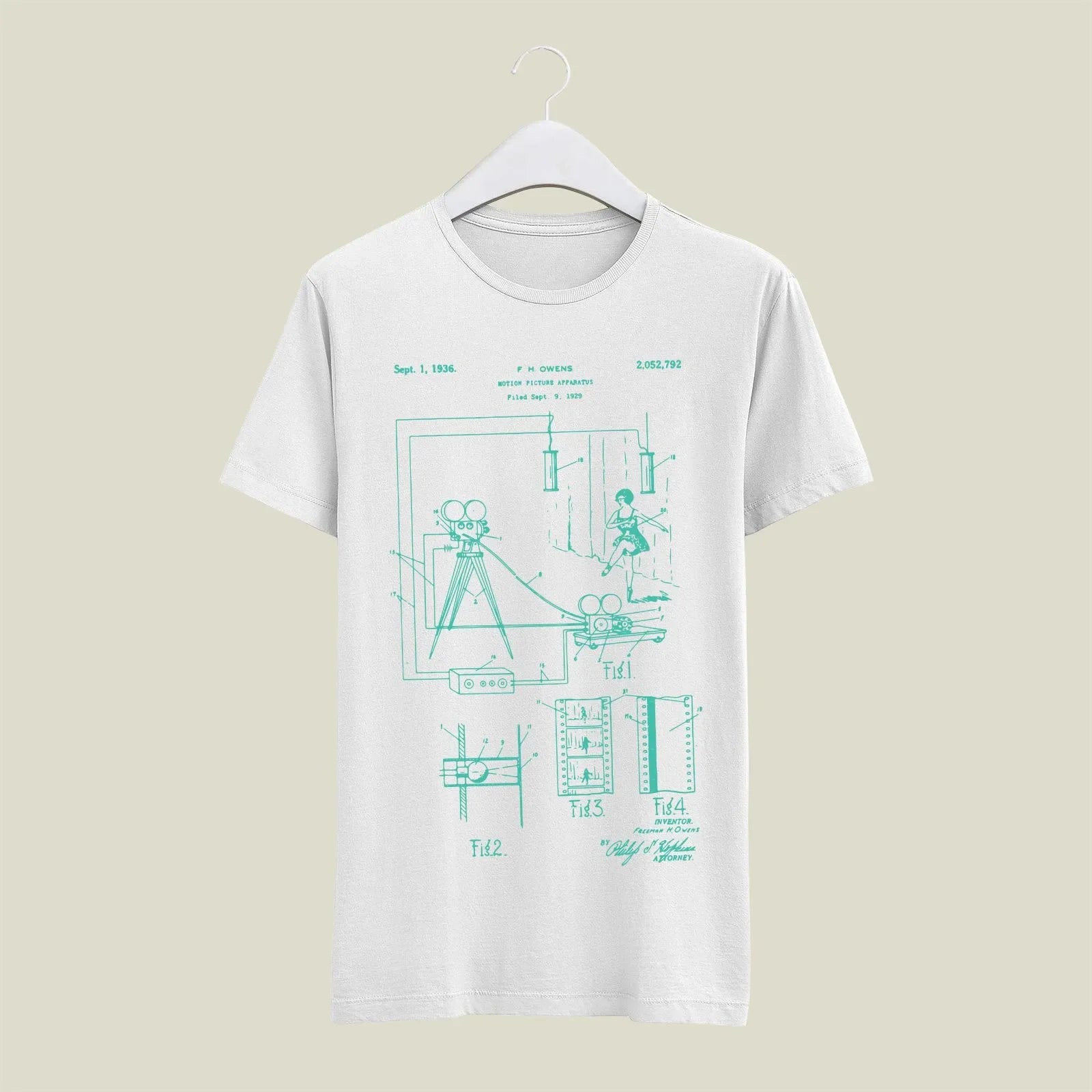 Camera Patent T-Shirt T-CMP62 Desichalchitra