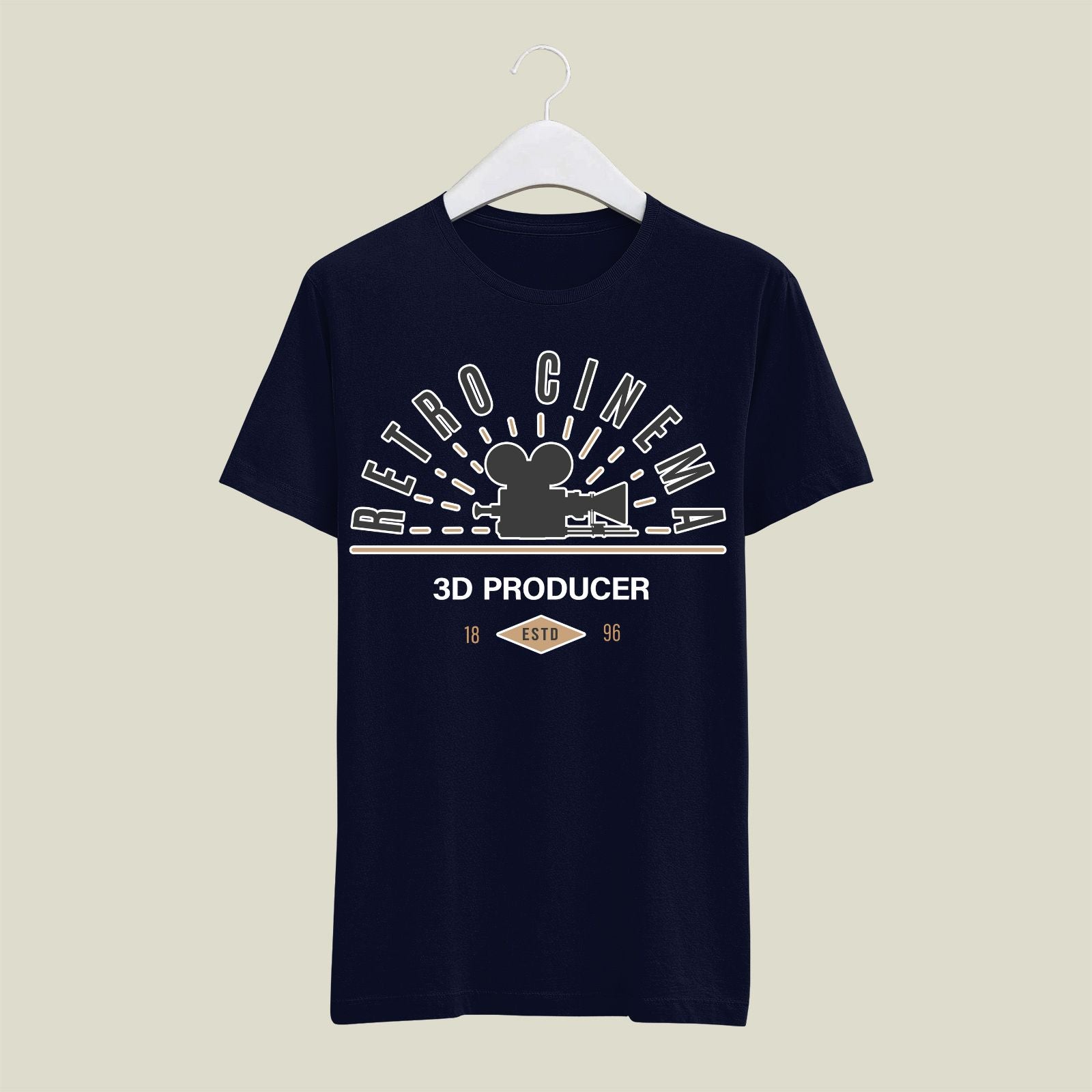 3D Producer T-Shirt T-DPR11 Desichalchitra