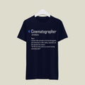 Cinematographer T-Shirt T-CIN93 Desichalchitra