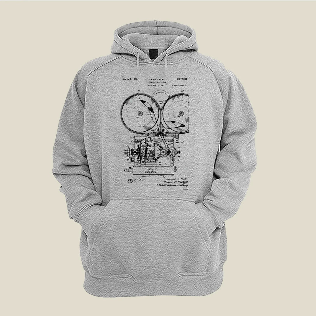 Camera Patent Hoodie H-CMP125 Desichalchitra