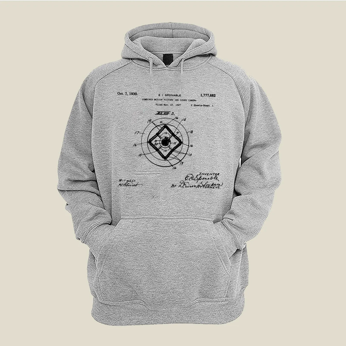 Camera Patent Hoodie H-CMP134 Desichalchitra