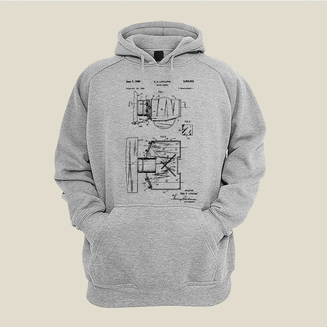 Camera Patent Hoodie H-CMP136 Desichalchitra