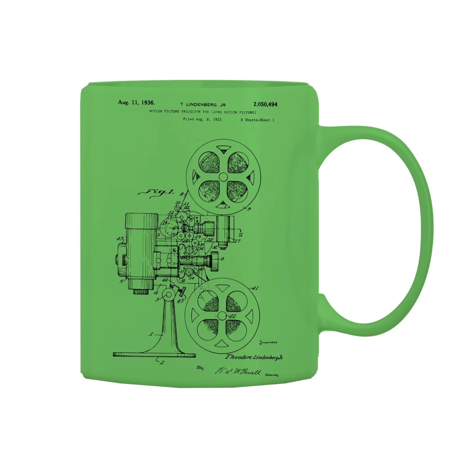 Camera Patent Mug M-CMP107 Desichalchitra