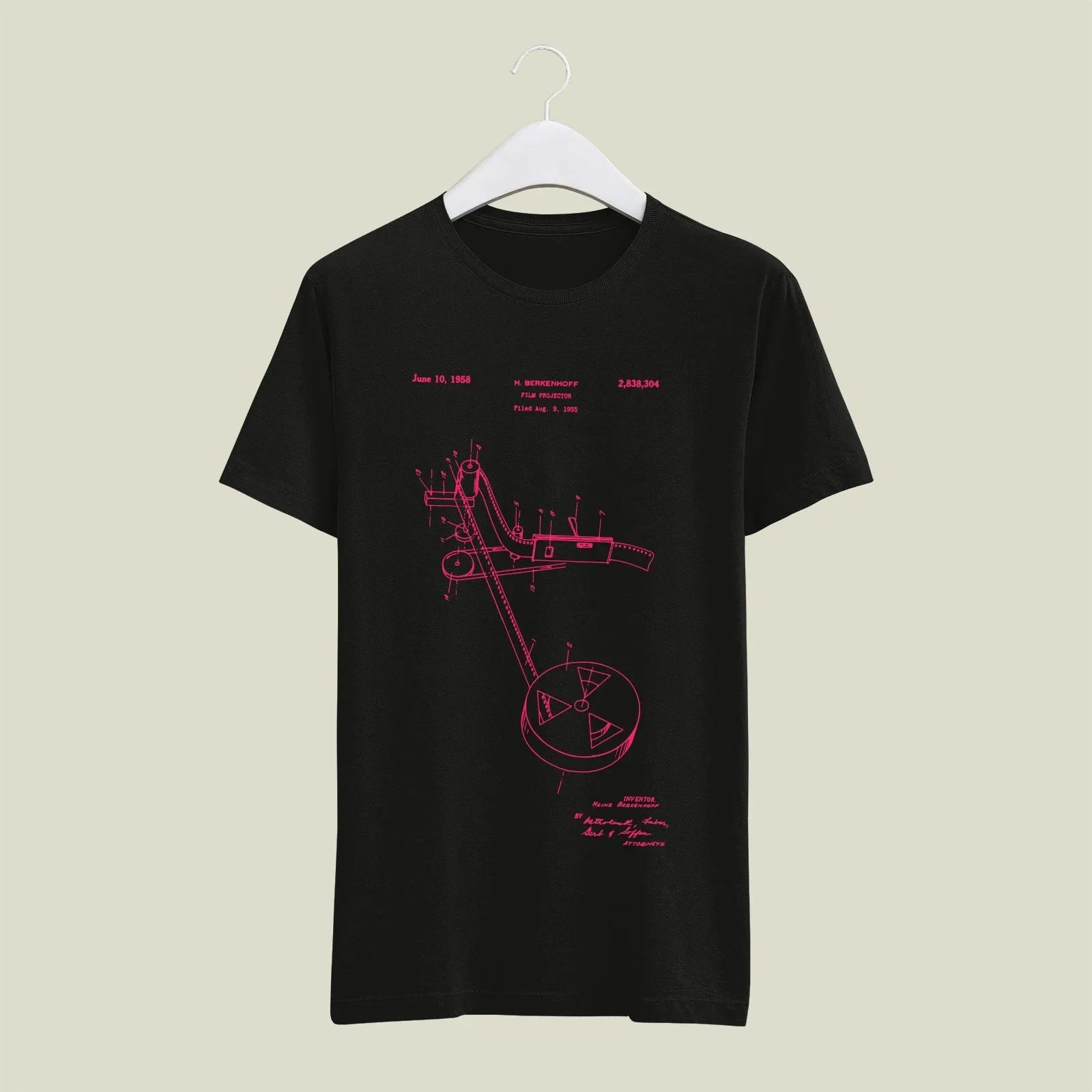 Camera Patent T-Shirt T-CMP9 Desichalchitra