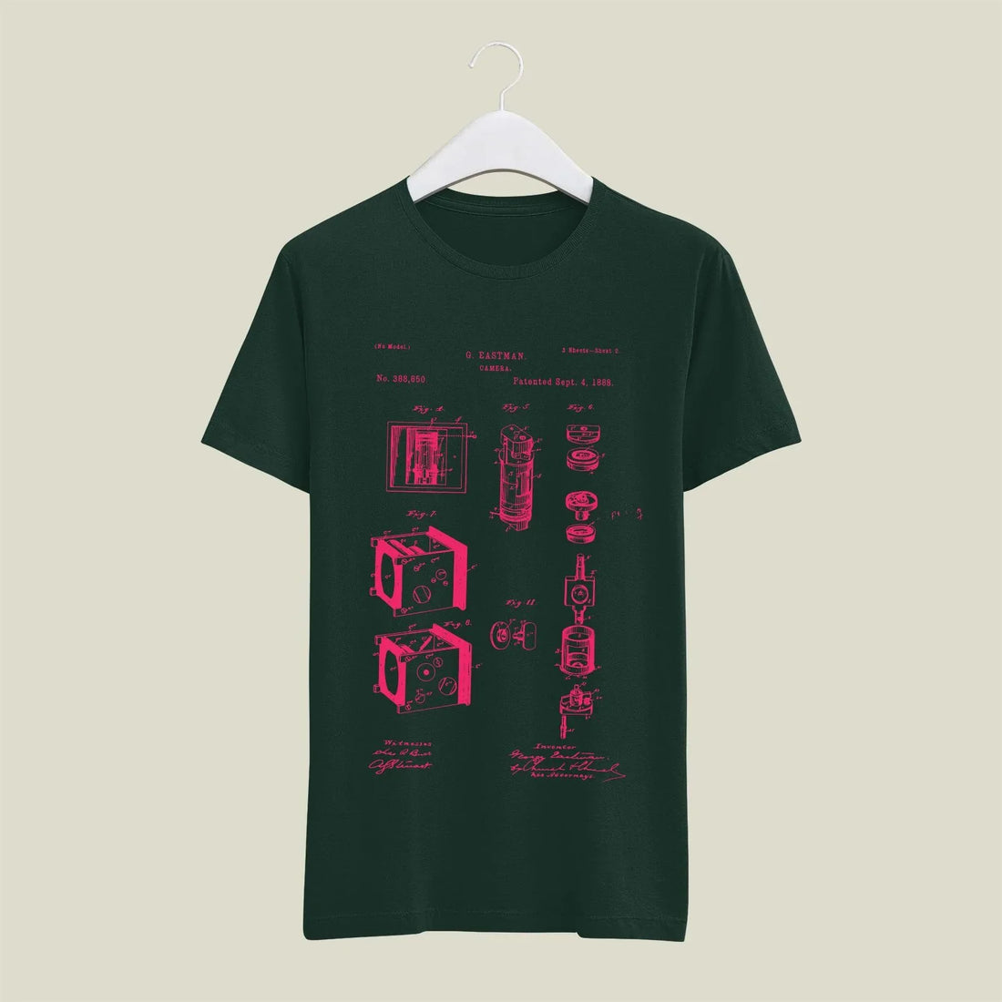 Camera Patent T-Shirt T-CMP13 Desichalchitra