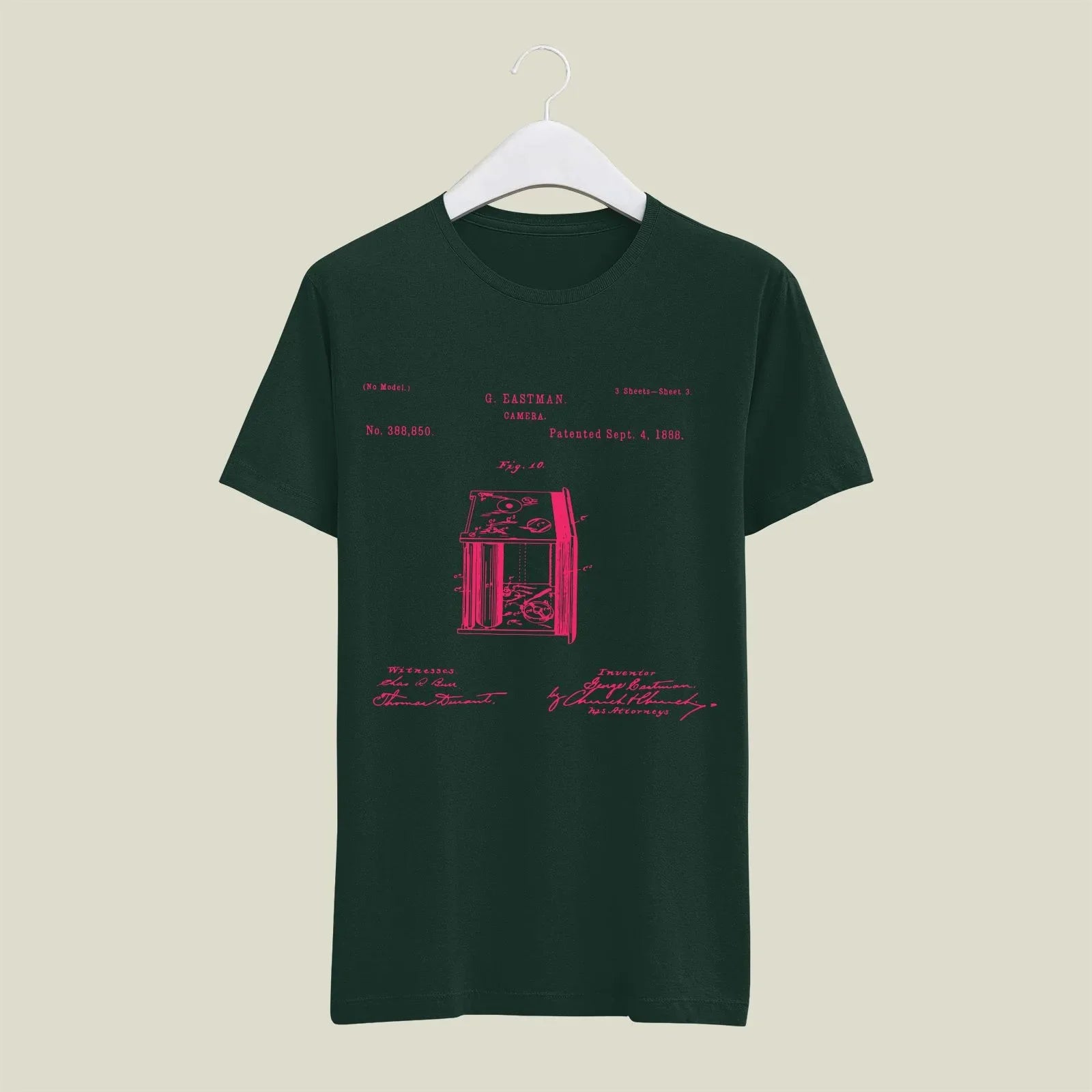 Camera Patent T-Shirt T-CMP38 Desichalchitra