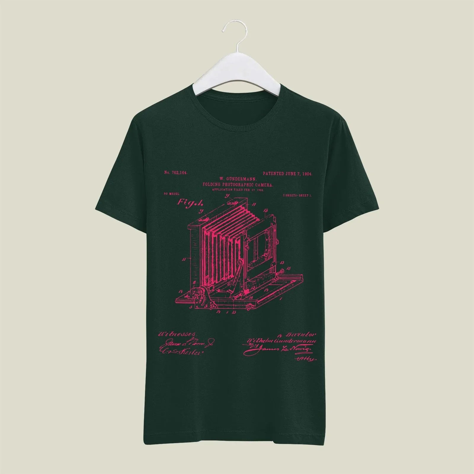 Camera Patent T-Shirt T-CMP43 Desichalchitra