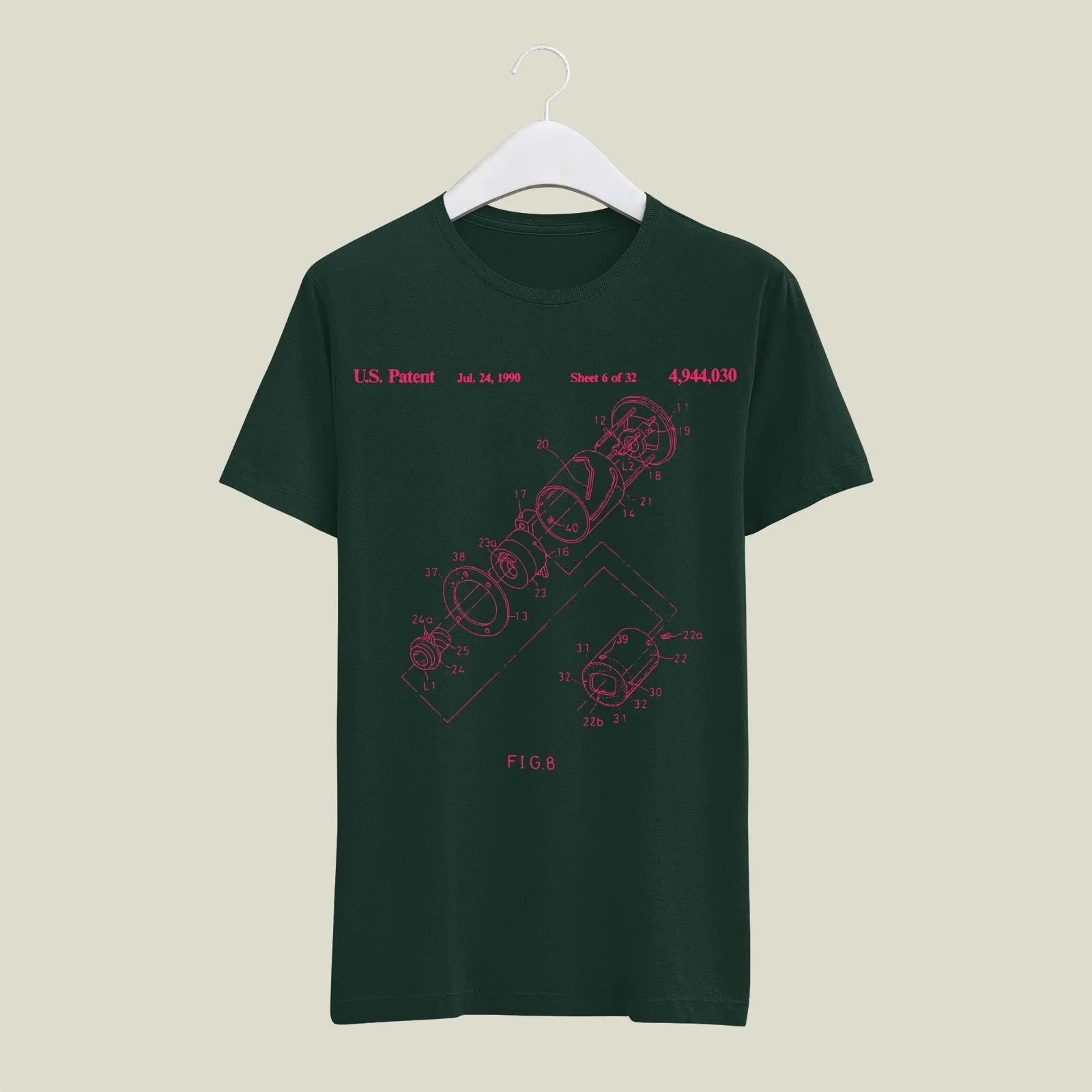 Camera Patent T-Shirt T-CMP84 Desichalchitra