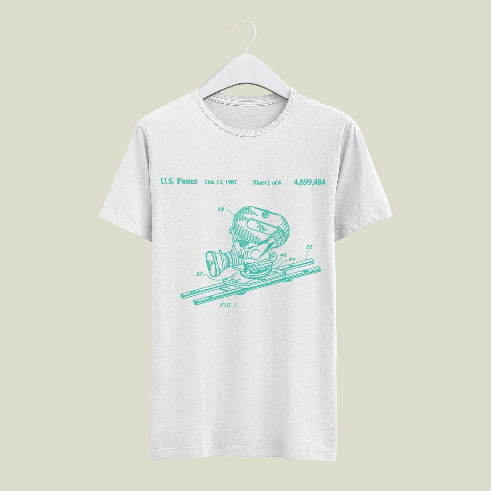 Camera Patent T-Shirt T-CMP51 Desichalchitra
