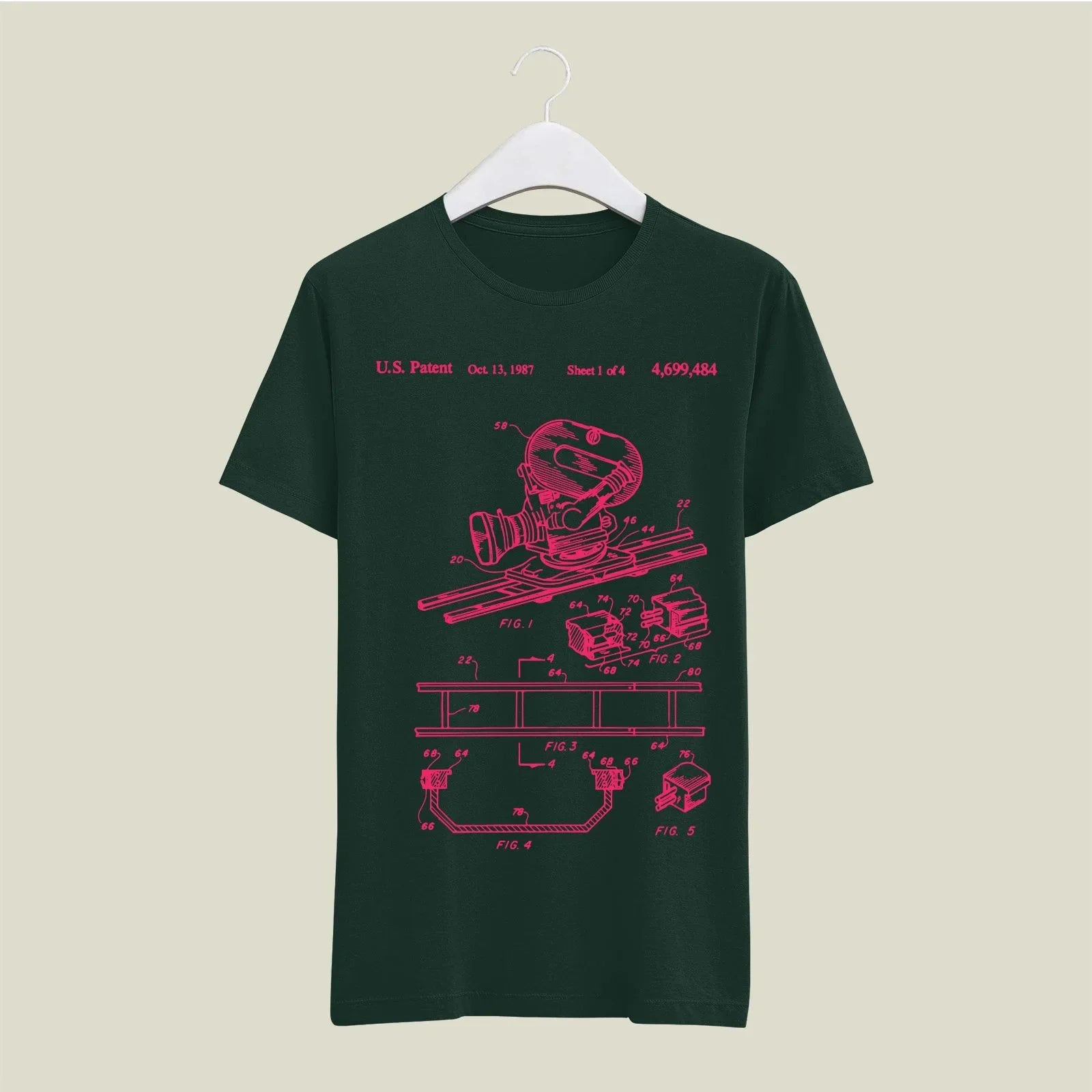 Camera Patent T-Shirt T-CMP104 Desichalchitra