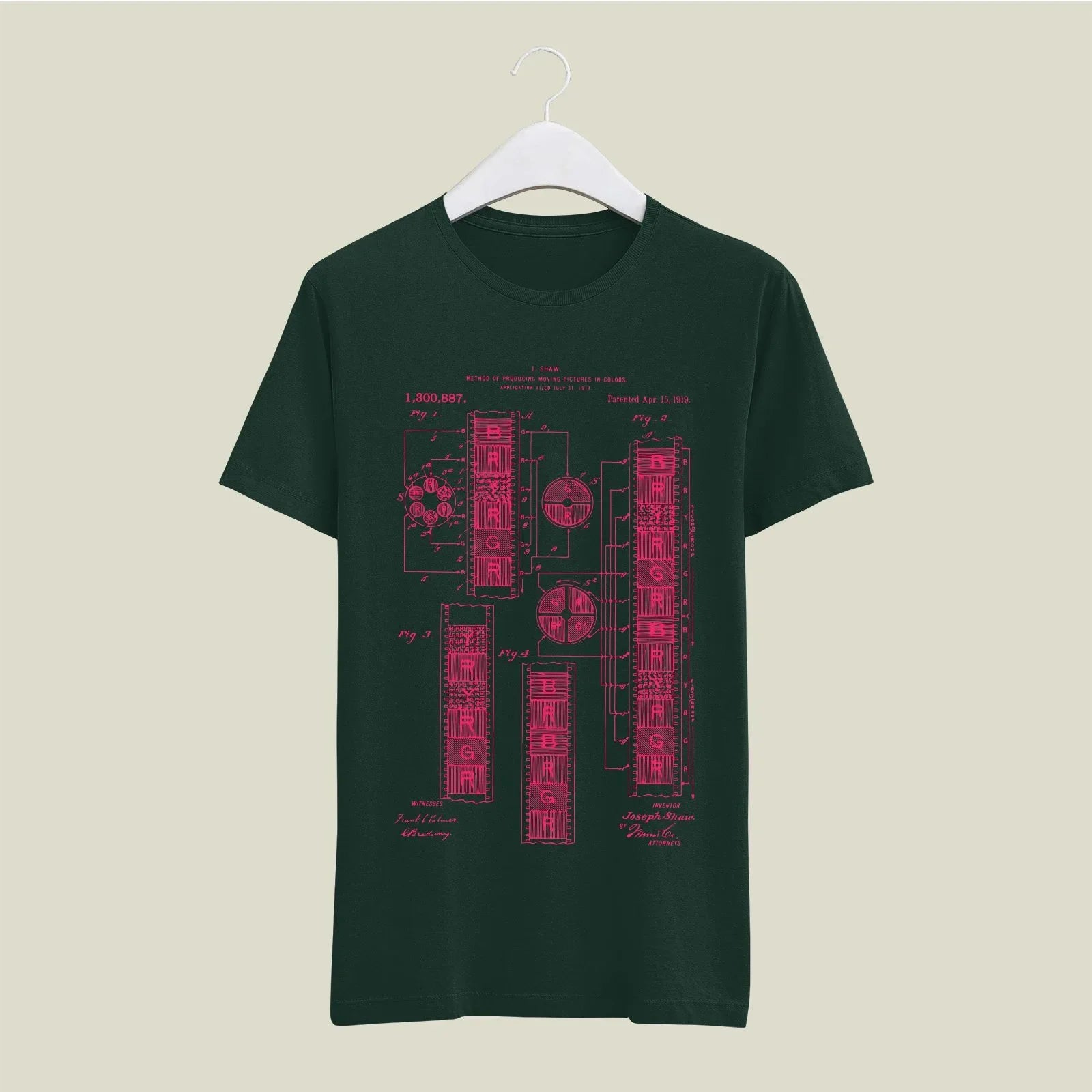 Camera Patent T-Shirt T-CMP130 Desichalchitra