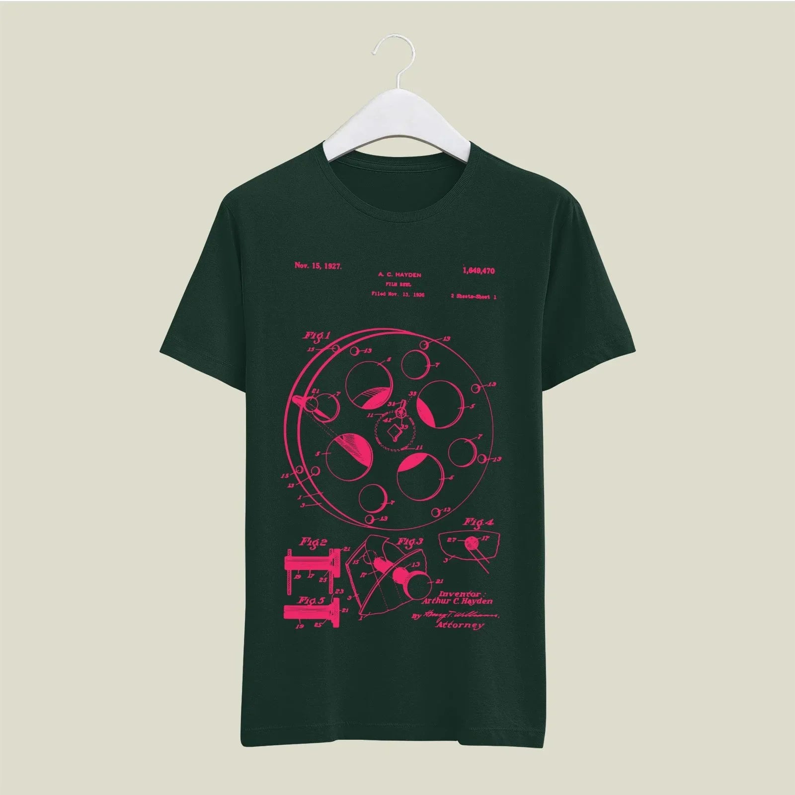 Camera Patent T-Shirt T-CMP135 Desichalchitra