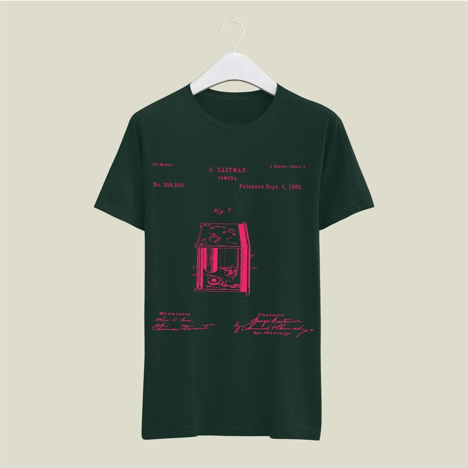 Camera Patent T-Shirt T-CMP143 Desichalchitra