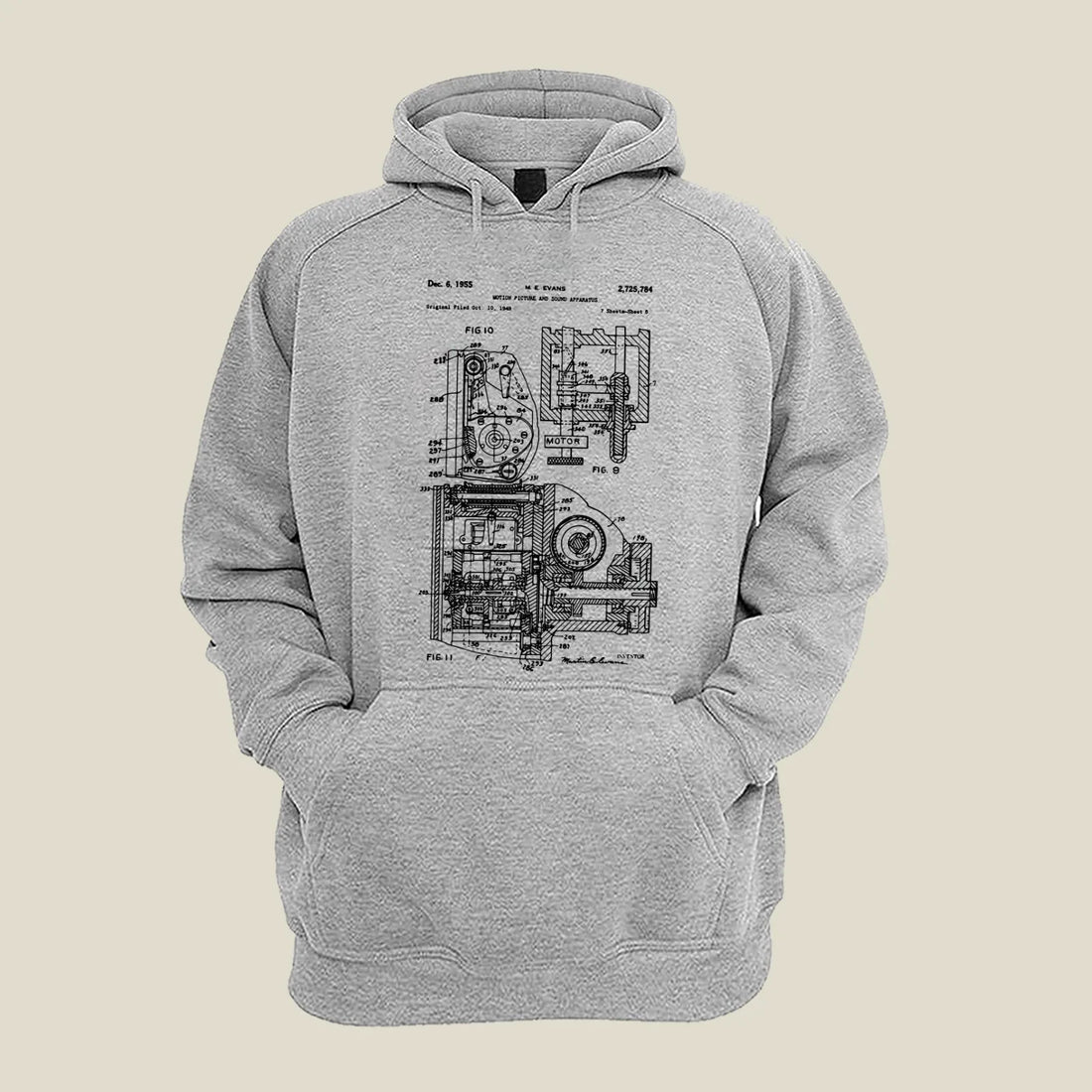Camera Patent Hoodie H-CMP30 Desichalchitra
