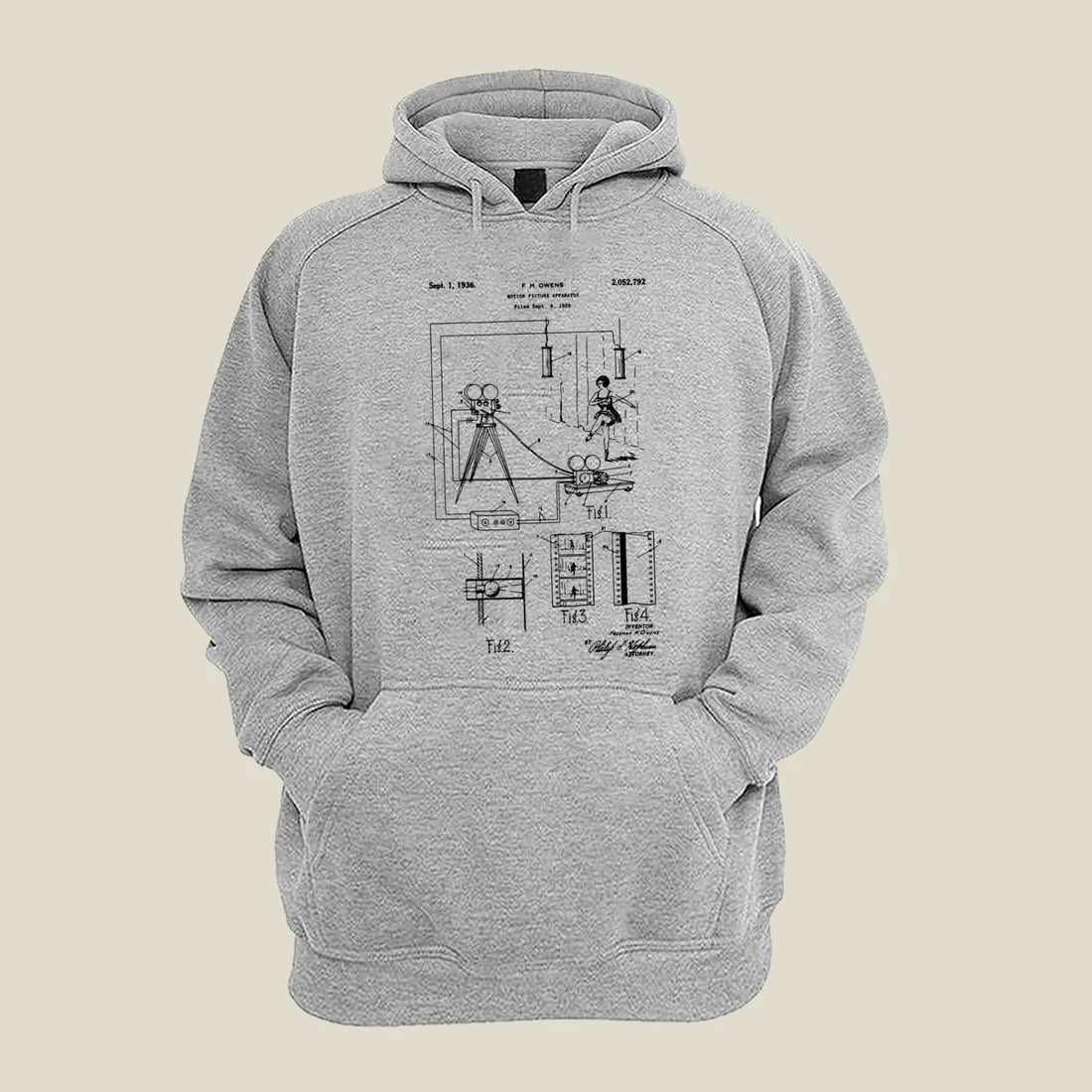 Camera Patent Hoodie H-CMP42 Desichalchitra