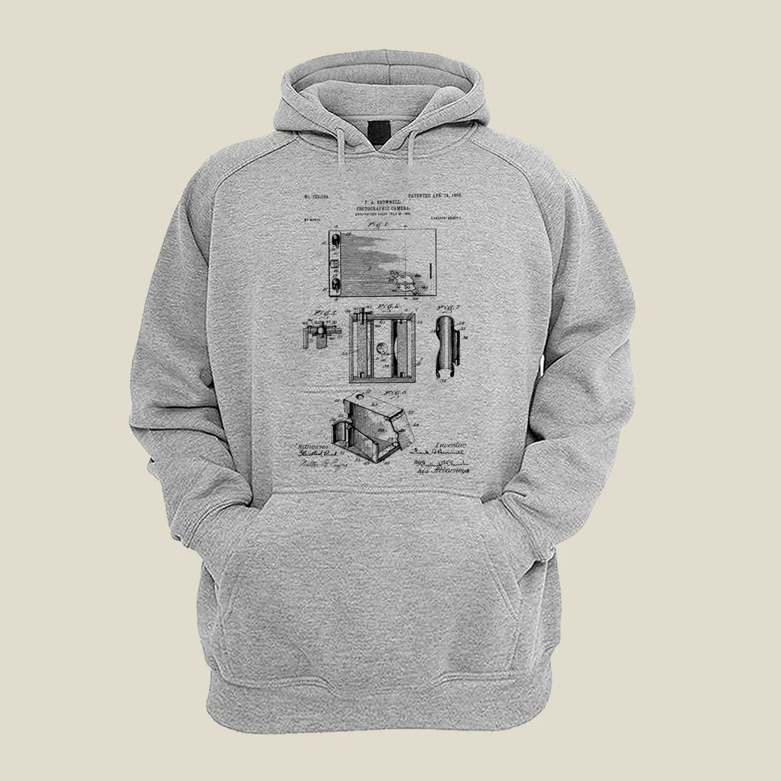 Camera Patent Hoodie H-CMP60 Desichalchitra