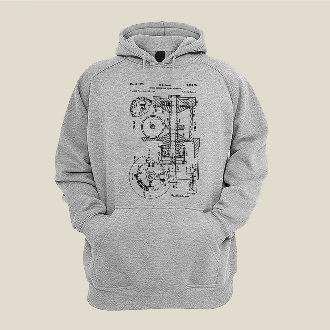 Camera Patent Hoodie H-CMP96 Desichalchitra
