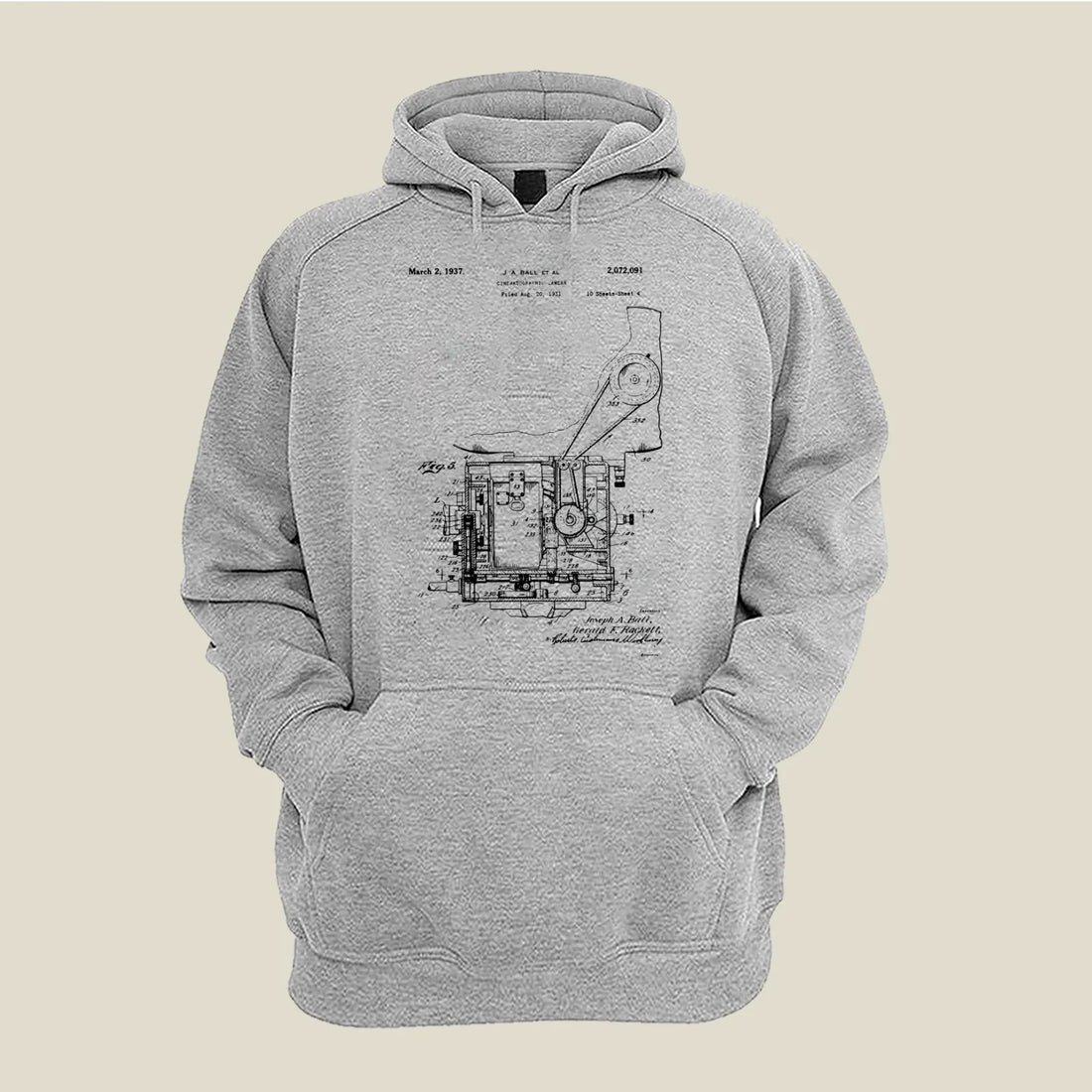 Camera Patent Hoodie H-CMP108 Desichalchitra
