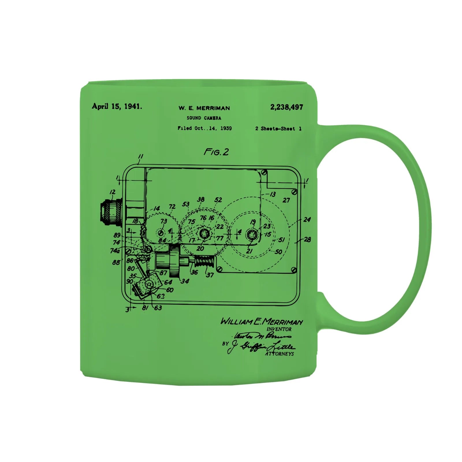 Camera Patent Mug M-CMP92 Desichalchitra