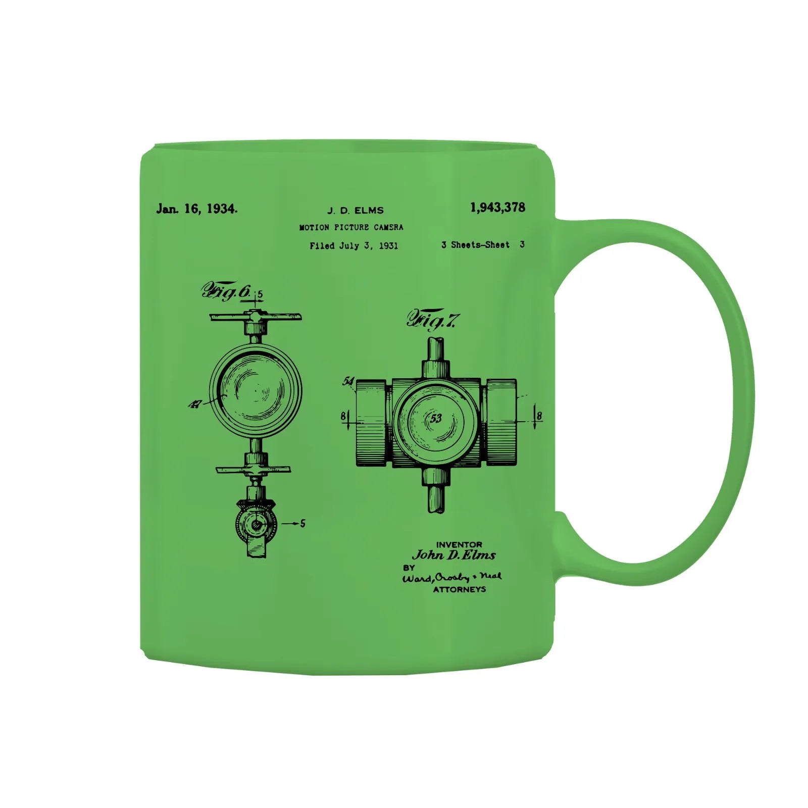 Camera Patent Mug M-CMP118 Desichalchitra