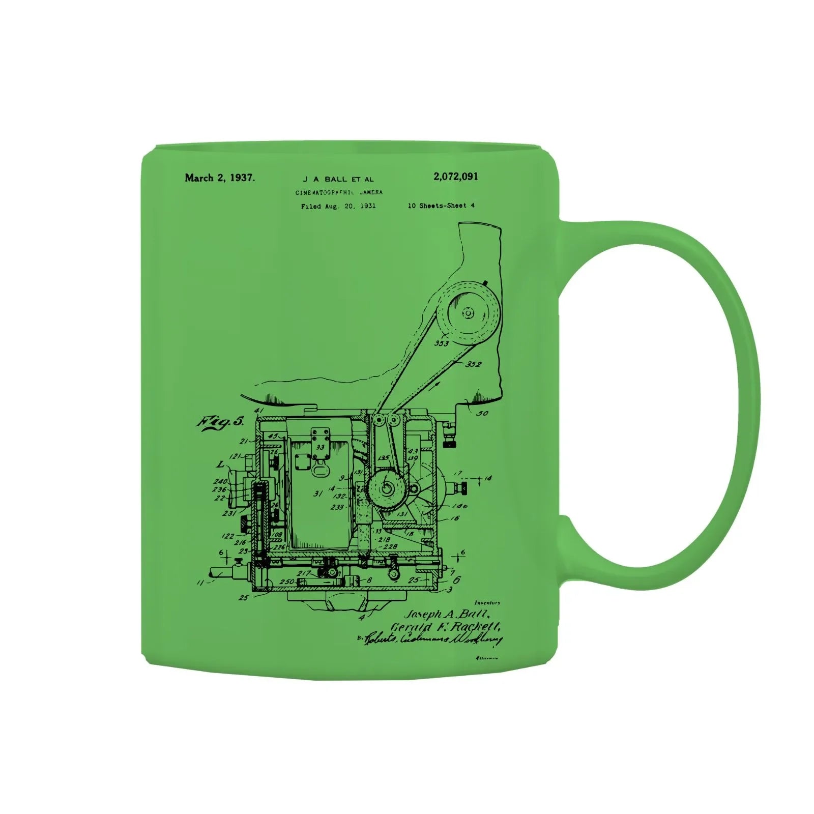 Camera Patent Mug M-CMP108 Desichalchitra