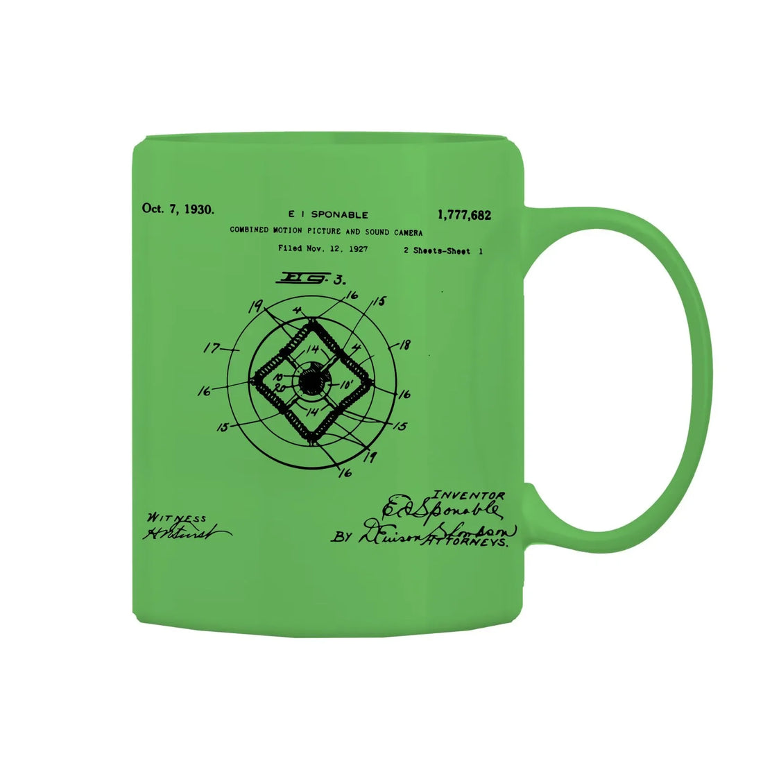 Camera Patent Mug M-CMP134 Desichalchitra