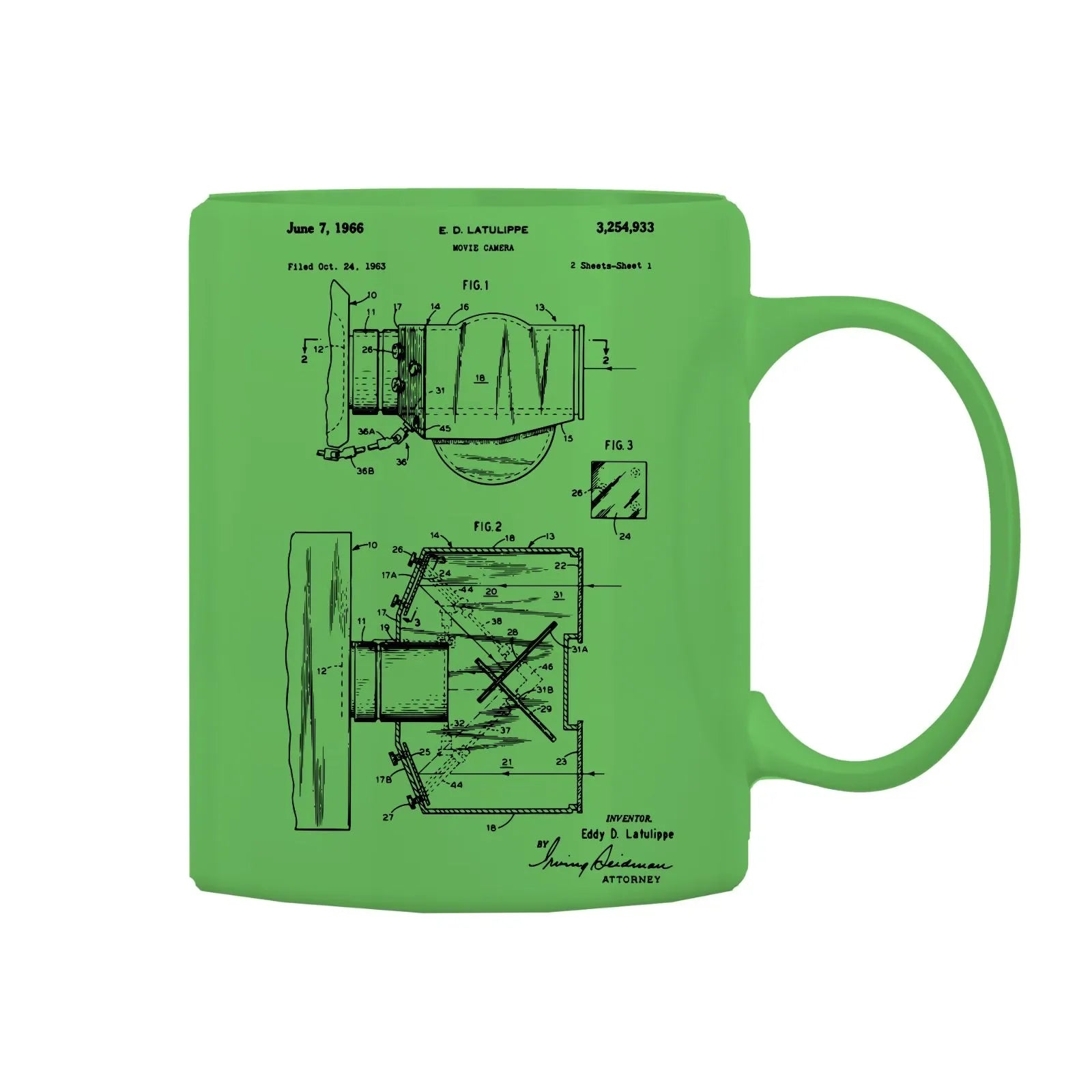 Camera Patent Mug M-CMP136 Desichalchitra